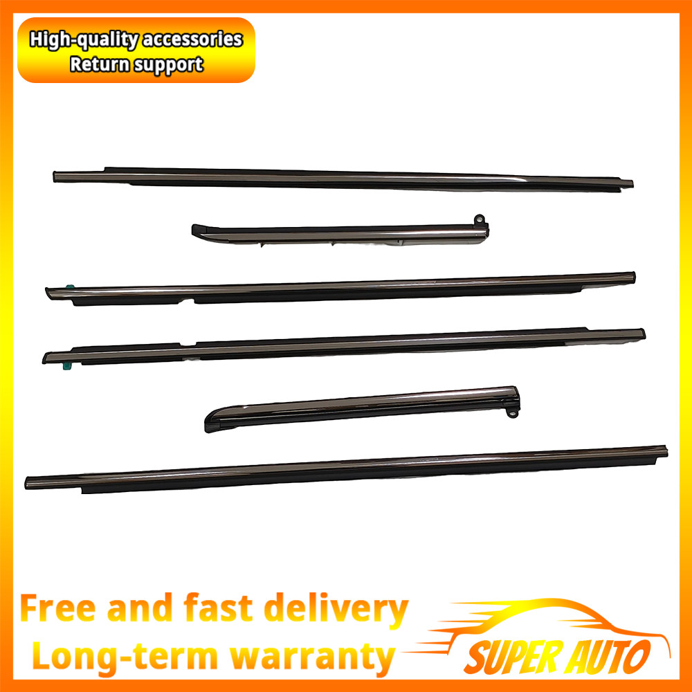 For Toyota Land Cruiser Prado Lexus GX470 Front Rear Door Belt Moulding 2003-09