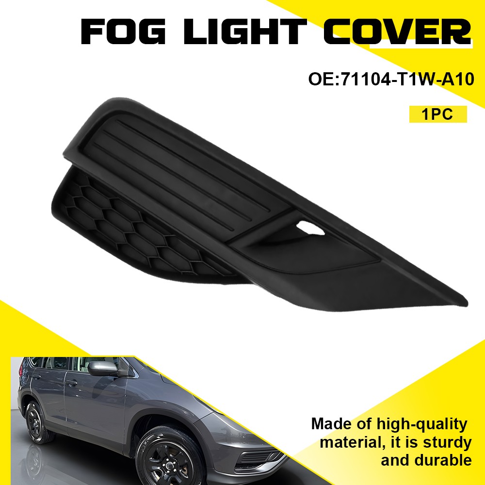 Right Passenger Fog Light Trim Cover For 2015-2016 Honda CR-V Fog Lamp Bezel EAH