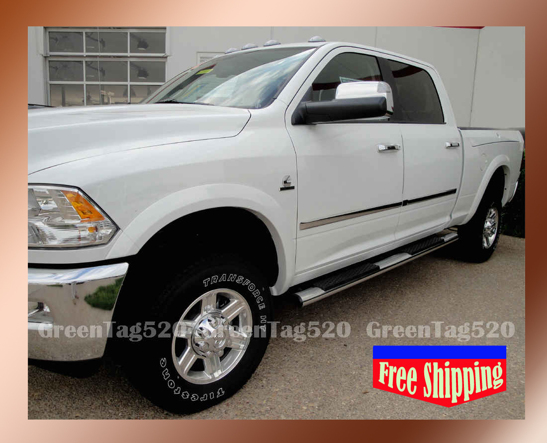 2010-2017 RAM 2500 / 3500 FENDER FLARES FACTORY STYLE – PAINTABLE FINE GRAINED