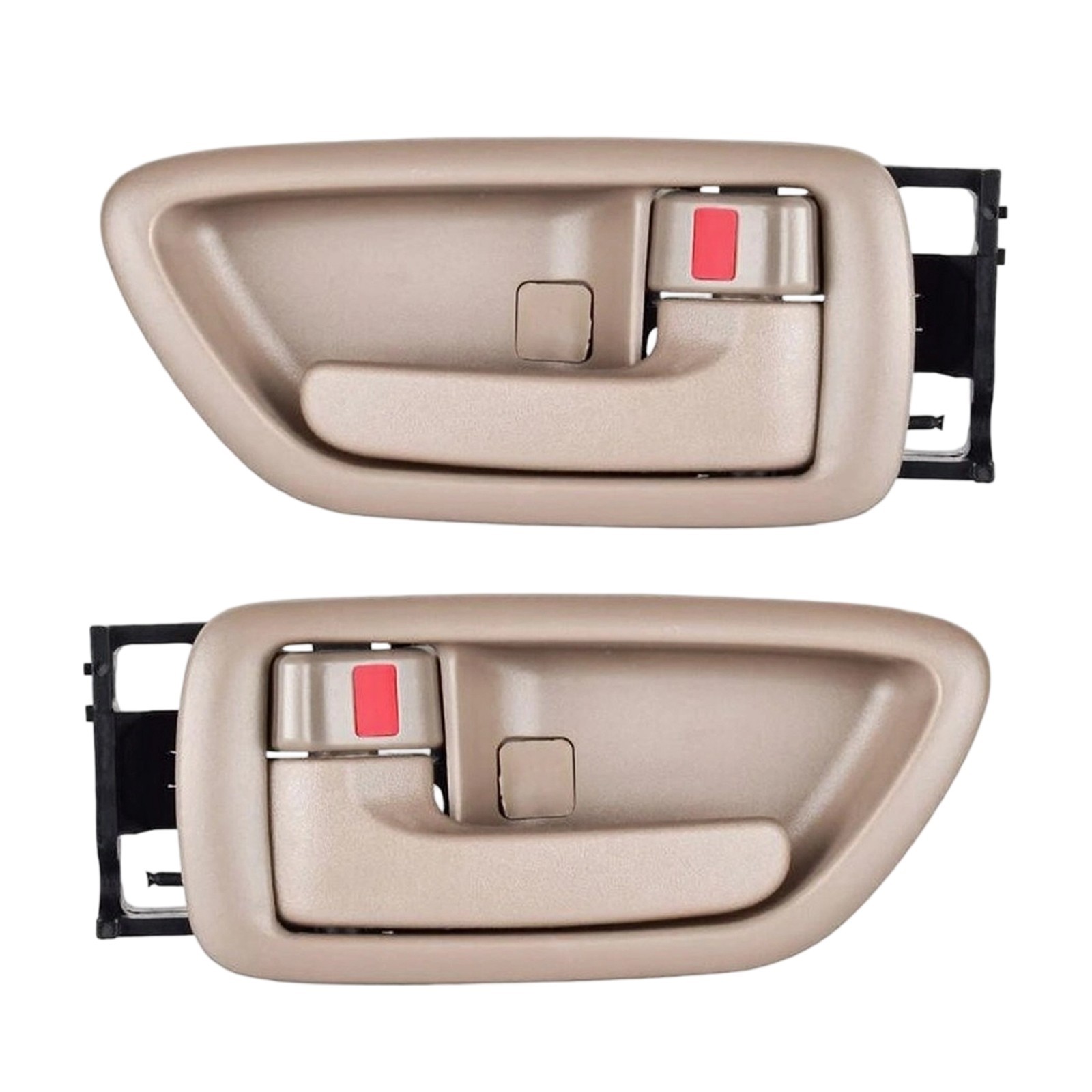 Interior Door Handle Set Daily Wear Resistance Robust Plastic And Metal