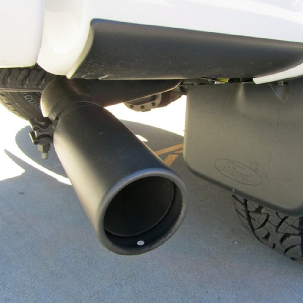 2.5″ Car Clamp-on Exhaust Tip Exhaust Pipe Tail Muffler Stainless Bend Bevel EOM