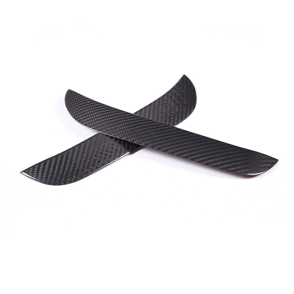 Real Carbon Fiber Front Fog Light Trim Strip Cover For Maserati Grecale 2022-23