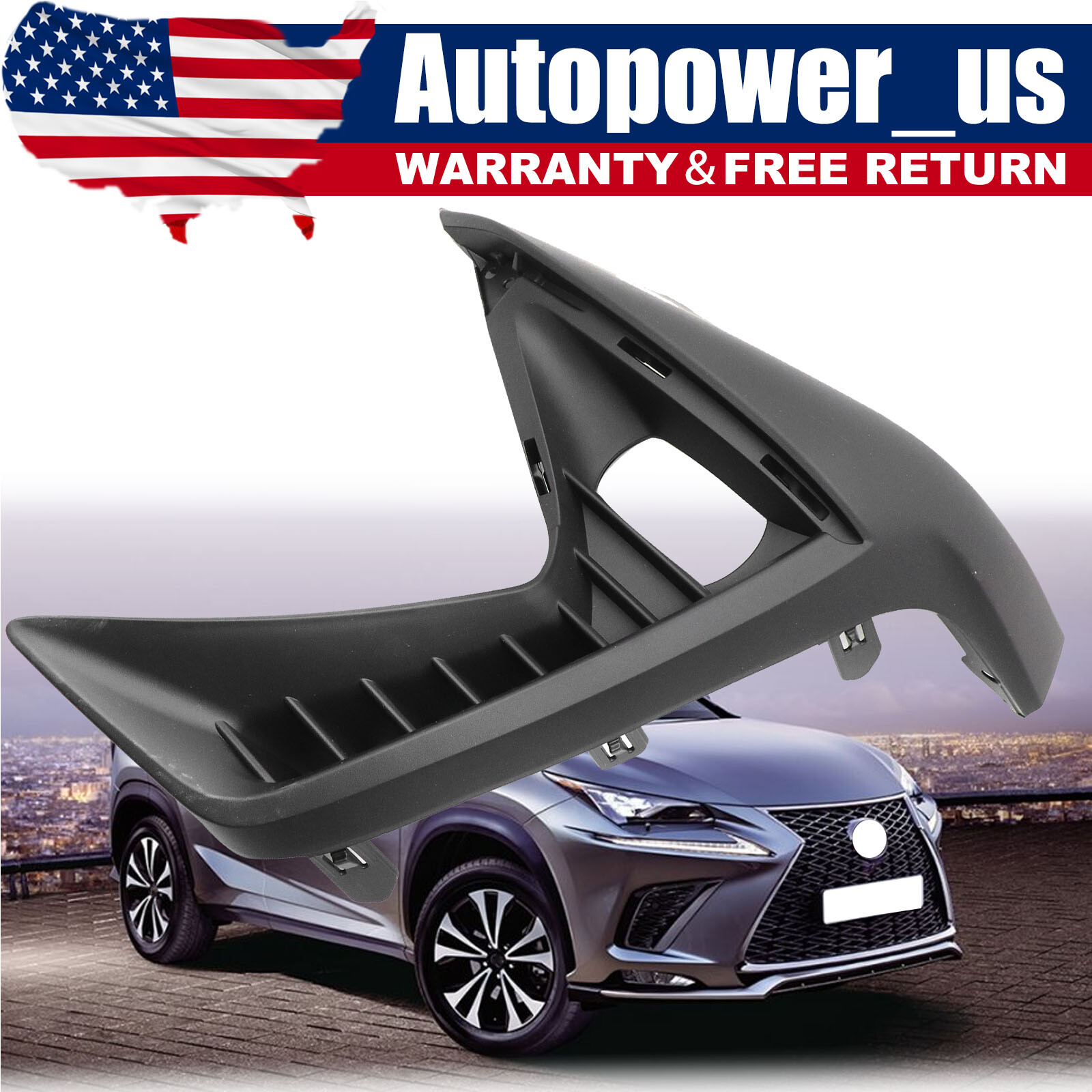Bumper Face Bar Grilles Front Passenger Side Hand 5314178050 For NX300h 2018-21