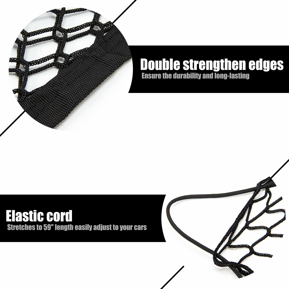 Car Accessories Envelope Style Trunk Cargo Net Storage Organizer Universal US