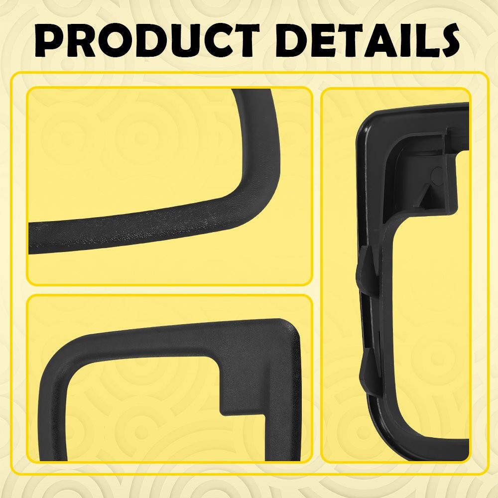 Interior Door Handle Trim Bezel For 1992-1999 BMW E36 3-Series 1996-2002 BMW Z3