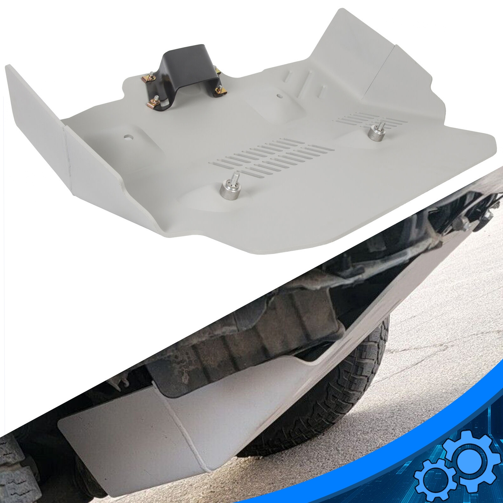 Aluminum Front Skid Plate For Toyota 4Runner 2014-2022 & 2009-14 For FJ Cruiser