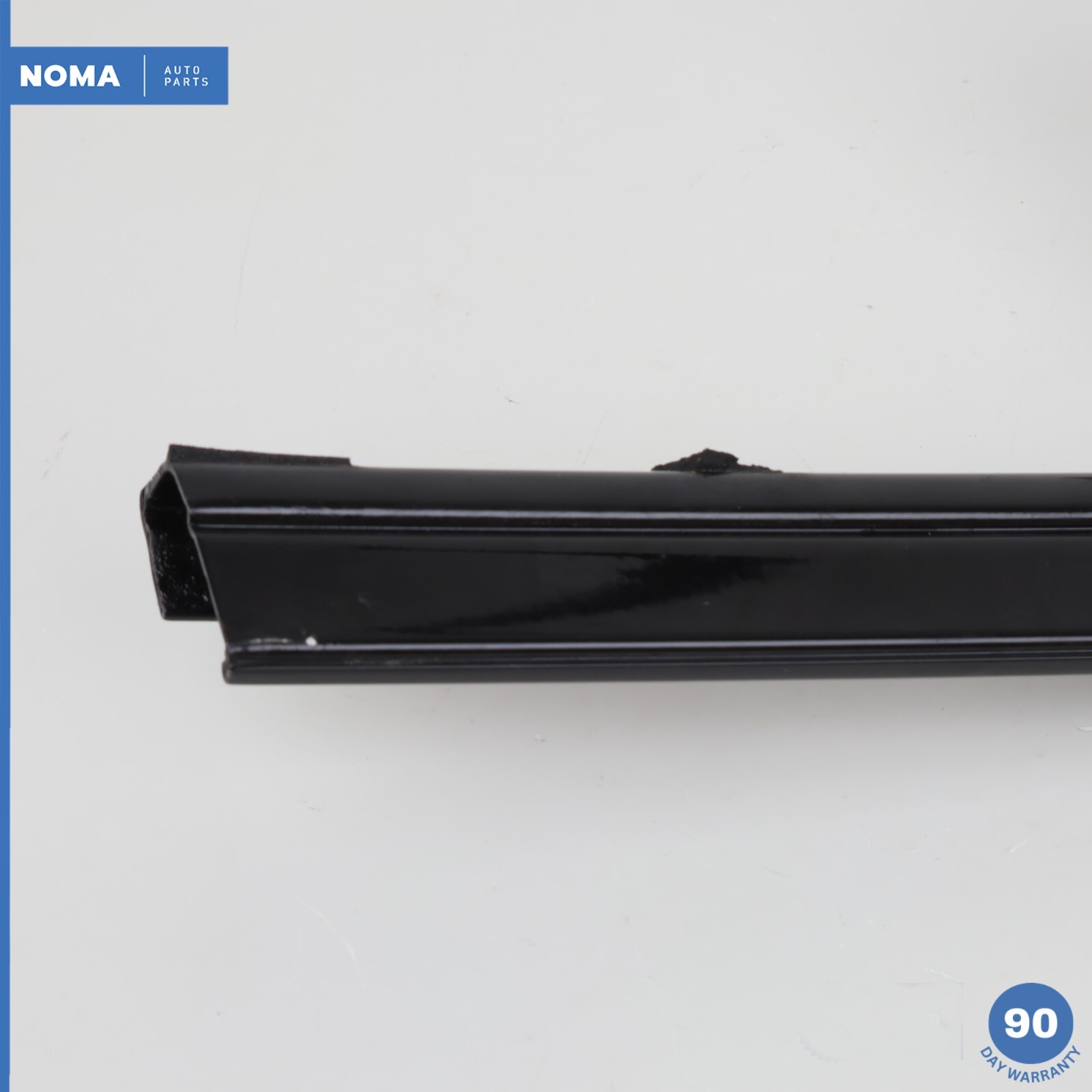 09-15 BMW 750Li F01 F02 Rear Right Side B Pillar Door Cover Moulding Black OEM