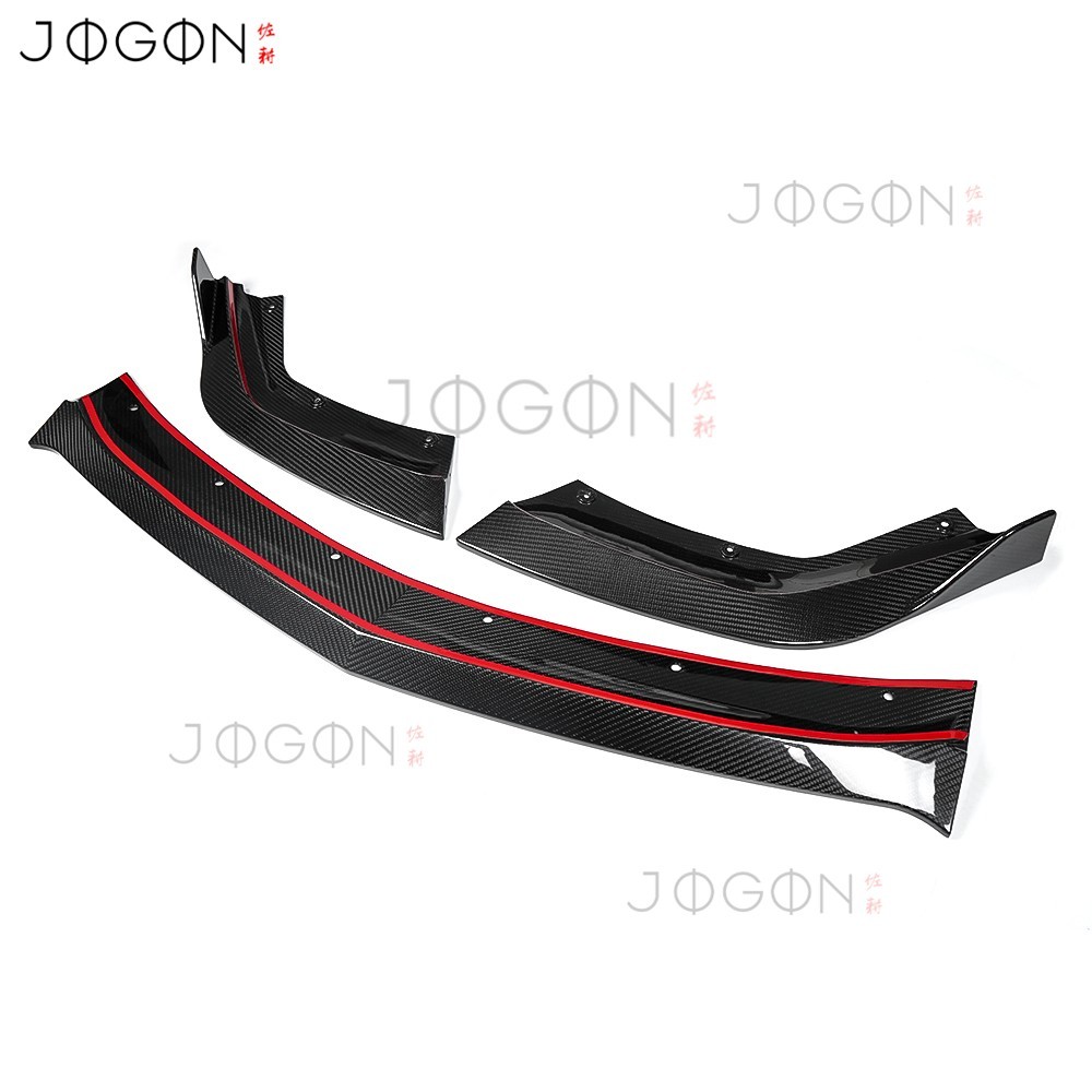 Carbon For Acura Integra Type S 2023 2024-2026 Exterior Front Bumper Lip Trims