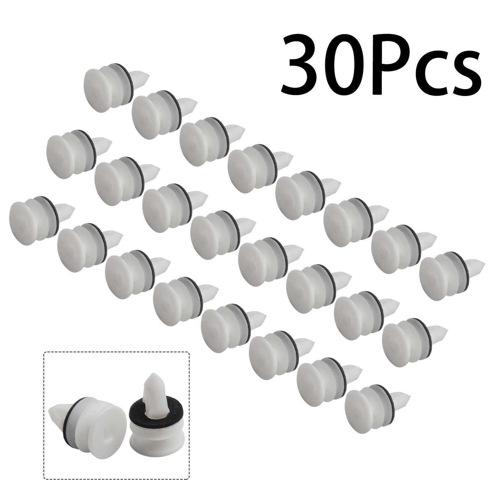 High Quality Plastic Door Panel Clamps for Chevrolet Trailblazer Pack of 30