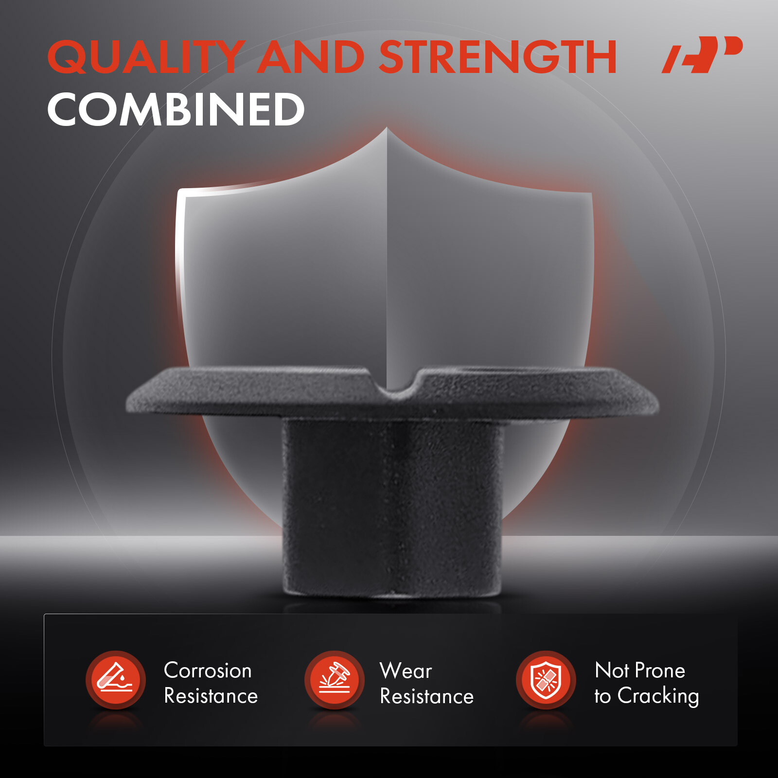 A-Premium 30Pcs 24mm Fender Liner Wheel Arch Splash Shield Nut for Mercedes-Benz