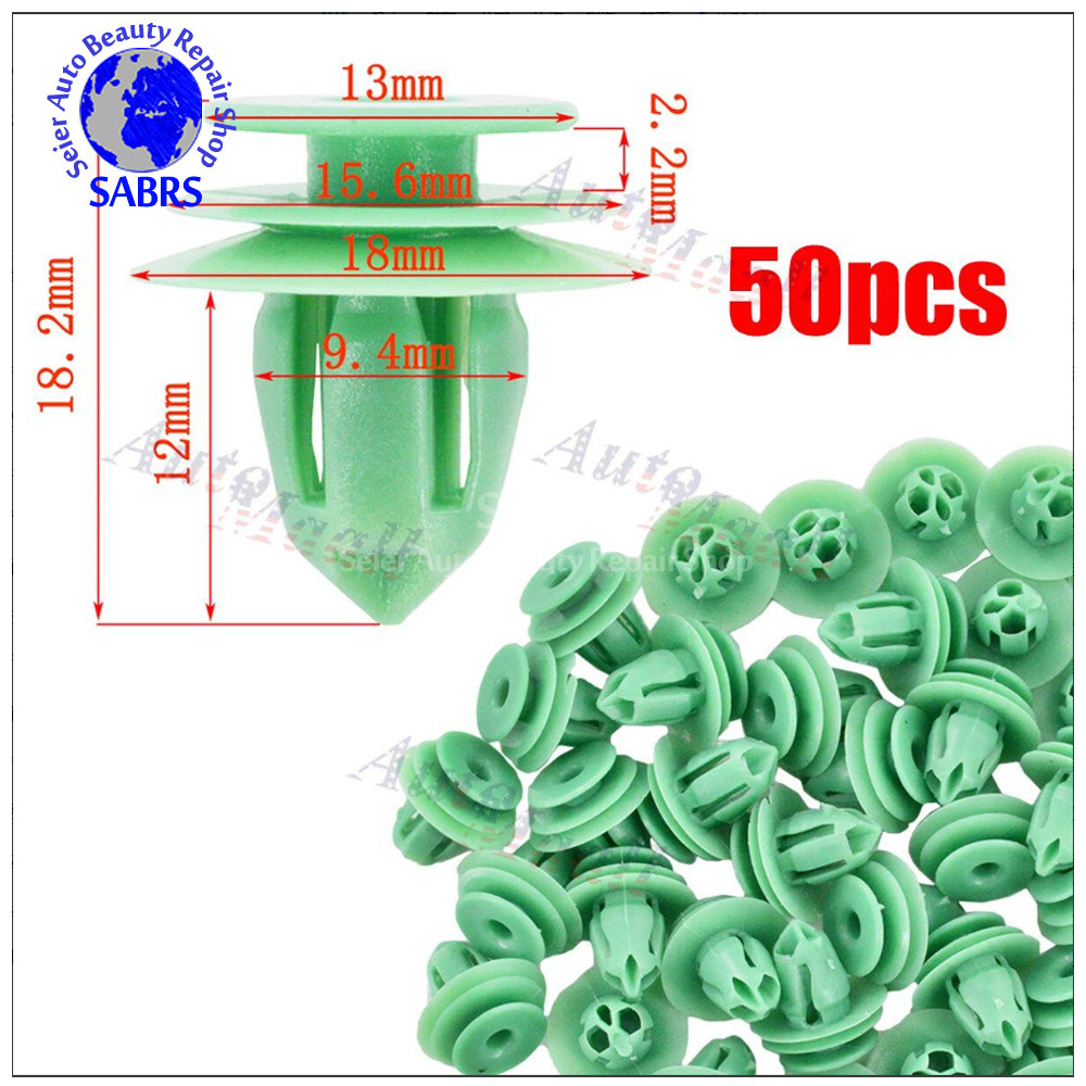 50 Door Panel Interior Trim Retainer Fasteners Clip For Honda 91560-SZW-003 US