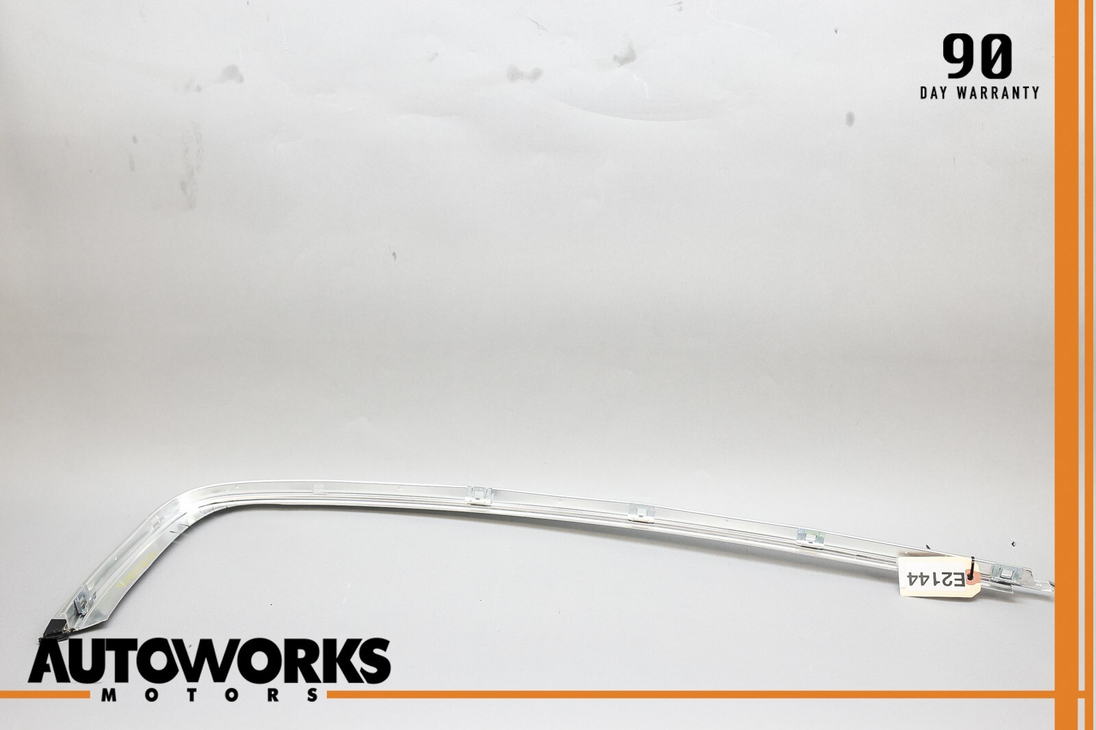 04-08 Maserati Quattroporte M139 Rear Left Door Glass Cover Trim Molding OEM