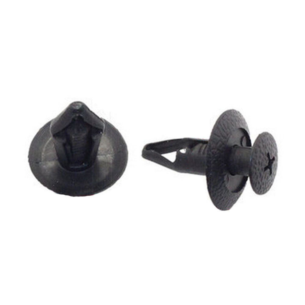 100Pcs/Set Bumper Clips Car Hole Plastic Screw Rivets Fastener Fender Push Pin