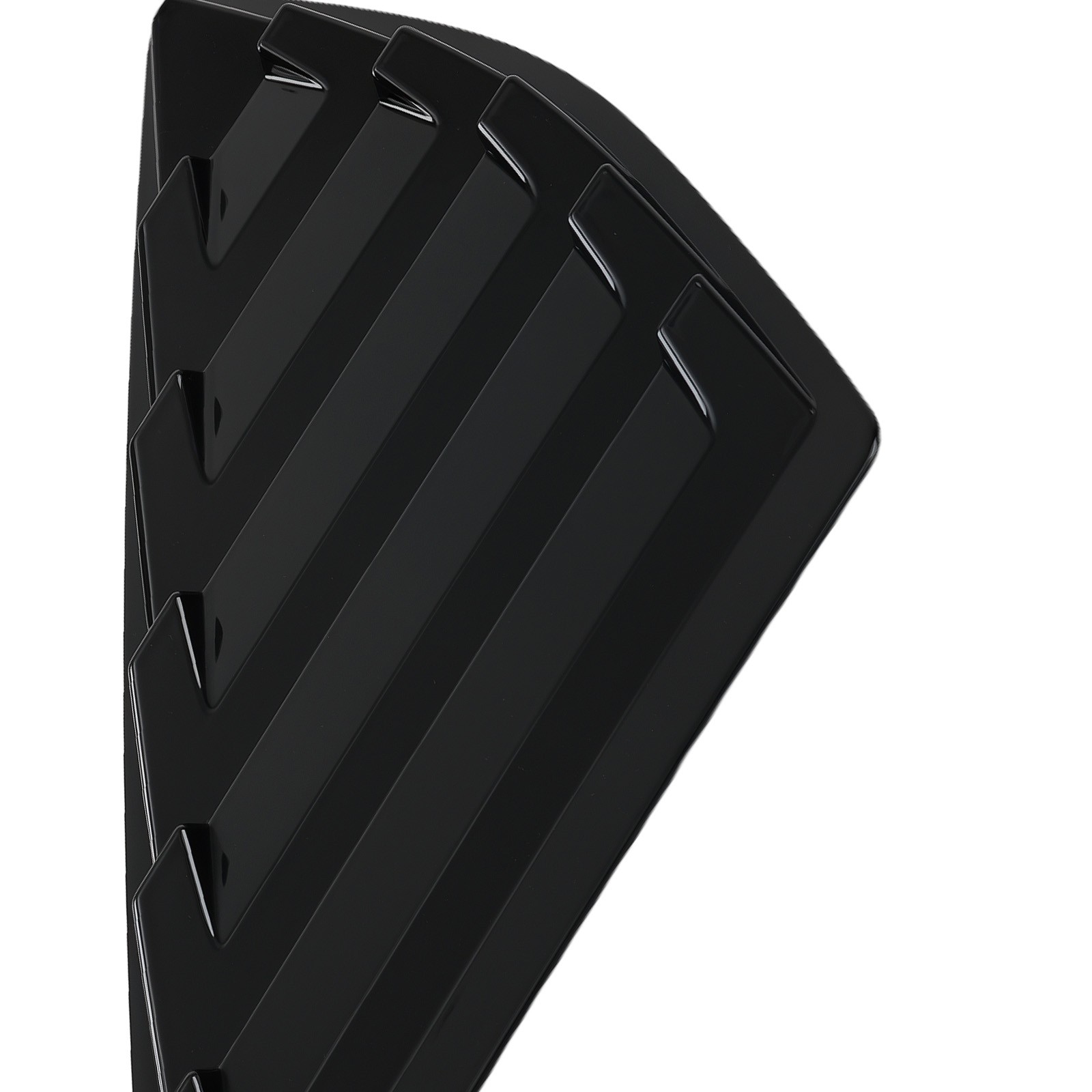 Black Window Louvers ABS for Ford Fusion Mondeo 2013-2020 Gloss Painted
