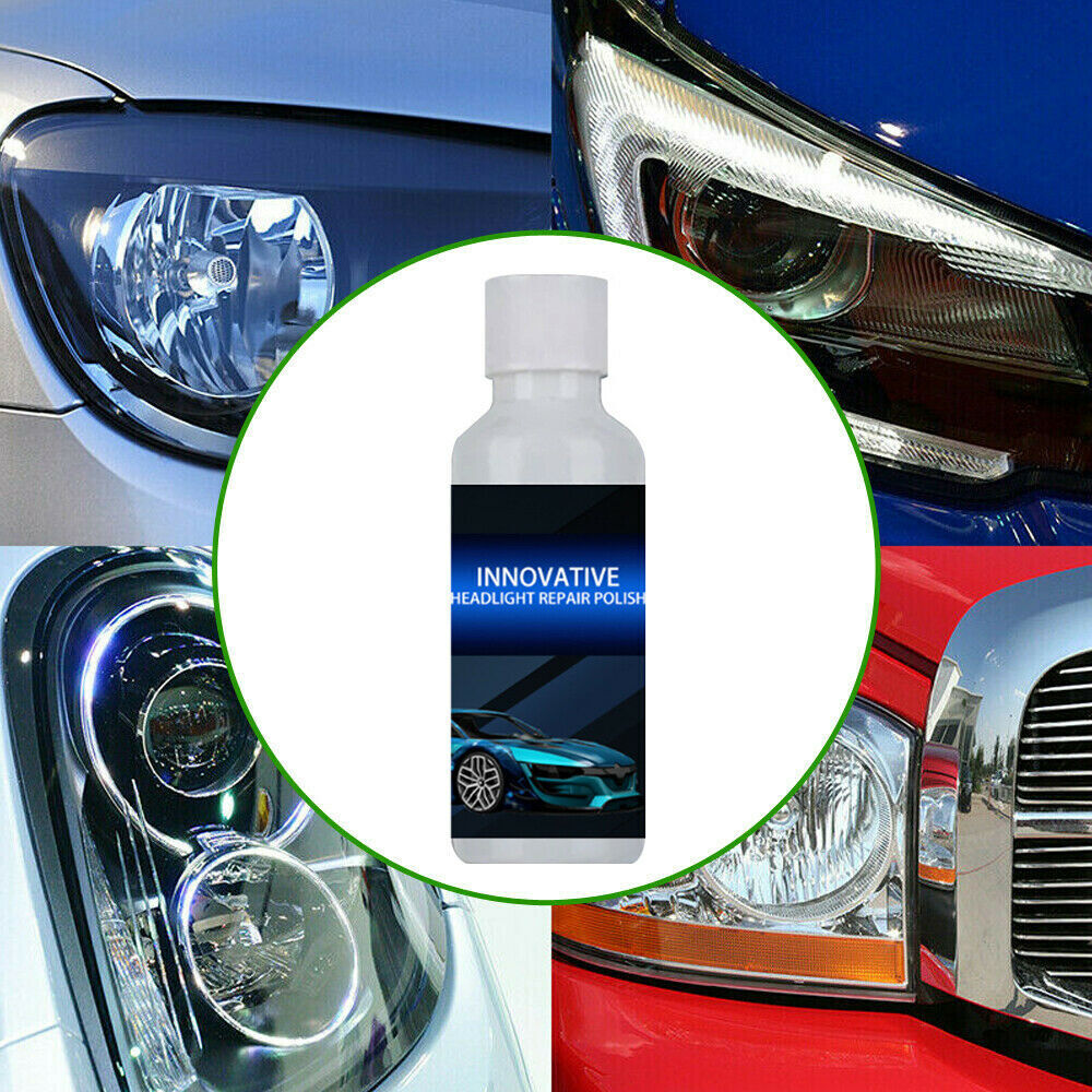 Innovative Headlight Repair Polish Fluid Liquid Kit-Car Lamp Renovation 30ML USA