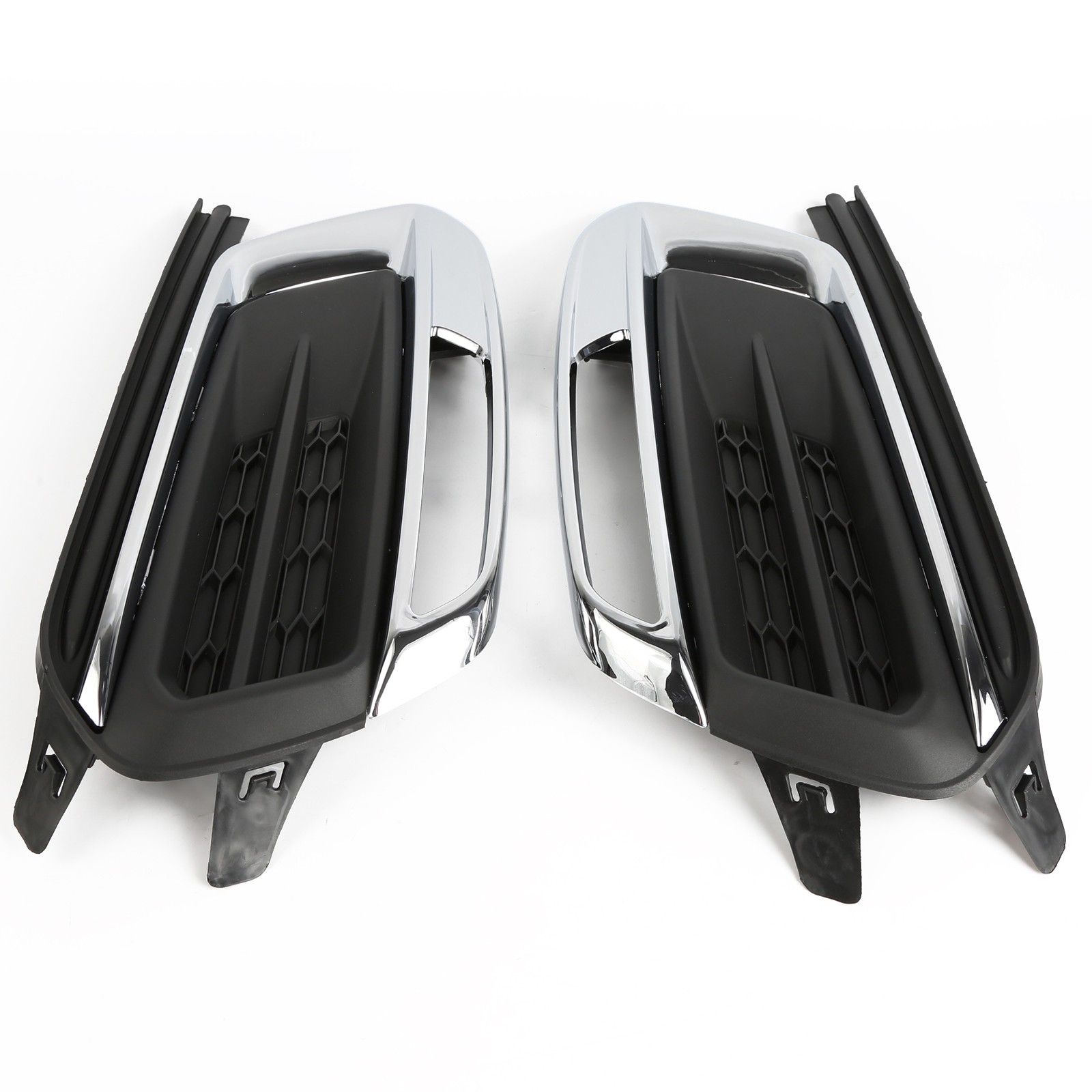 2x Fog Light Cover Bezels W/O Hole FOR 2015 2016 Chevy Cruze 94516100 94516102