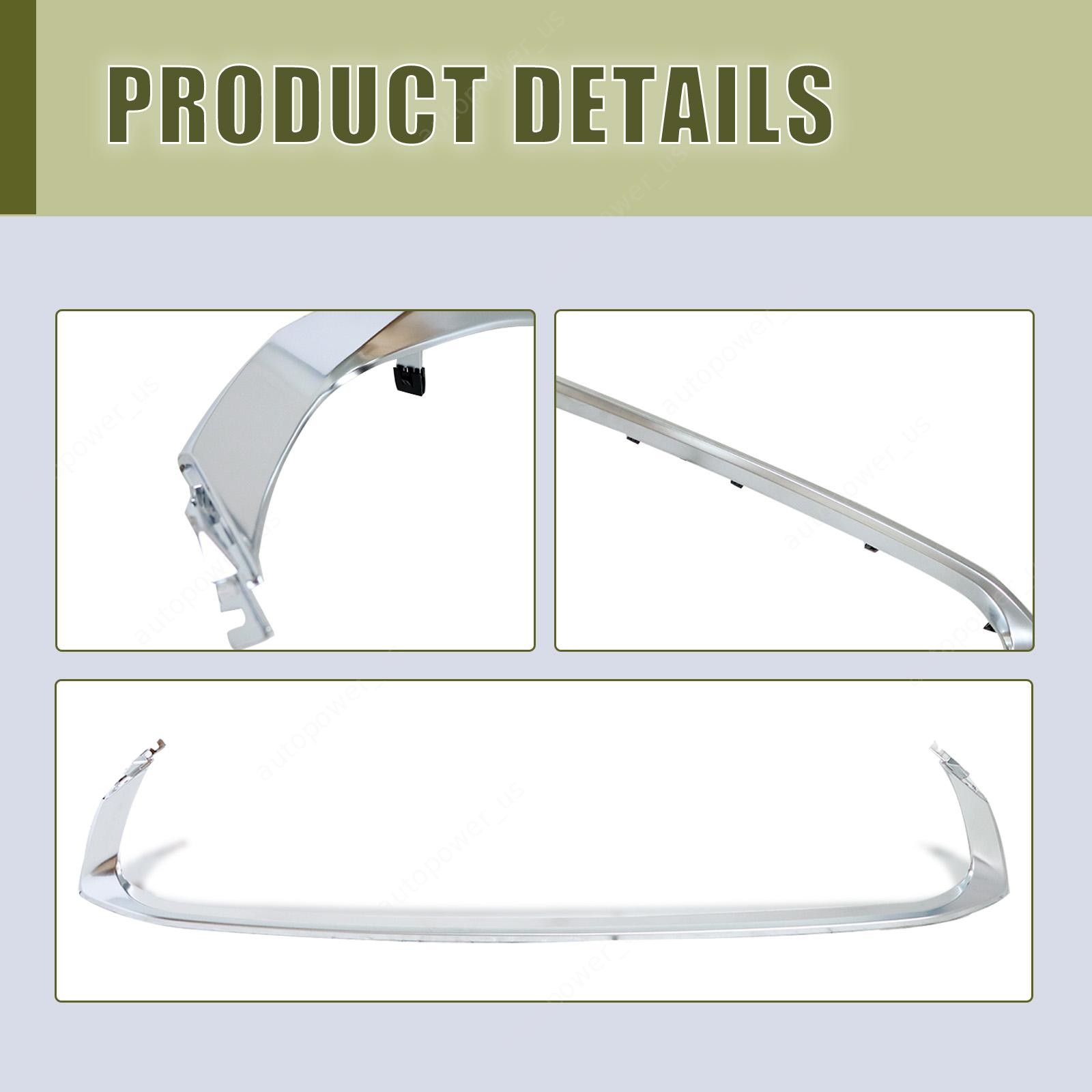Fit For 2016-2018 Lexus ES300h ES350 Front Lower Grille Trim Molding 53122-06010