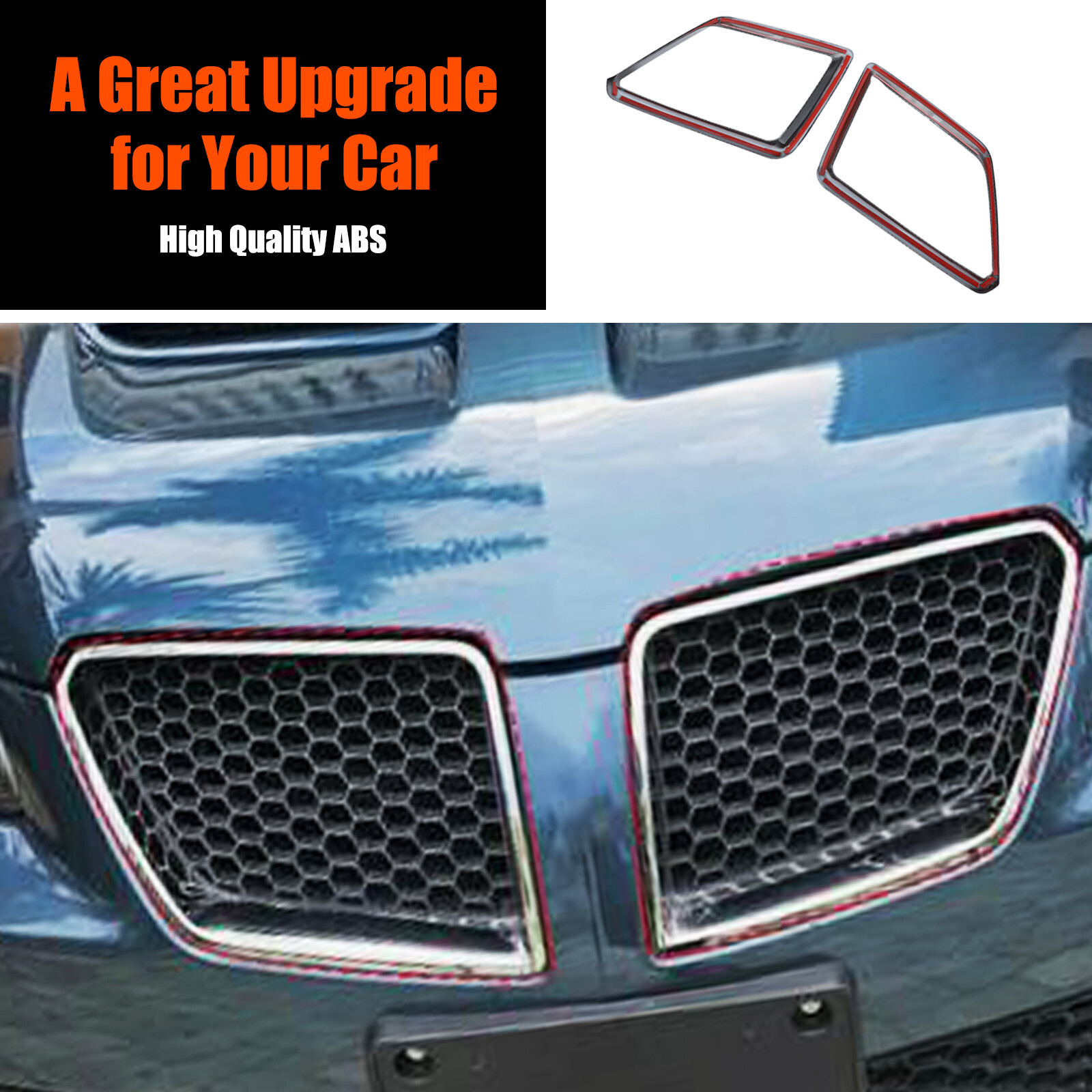Carbon Exterior Inner Cover Trim Decor For 2008 2009 Pontiac G8 GT GXP ABS