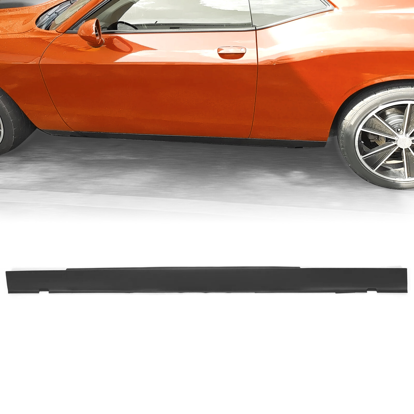 Driver Side Rocker Panel Side Skirt Extension For Dodge Challenger 08-14