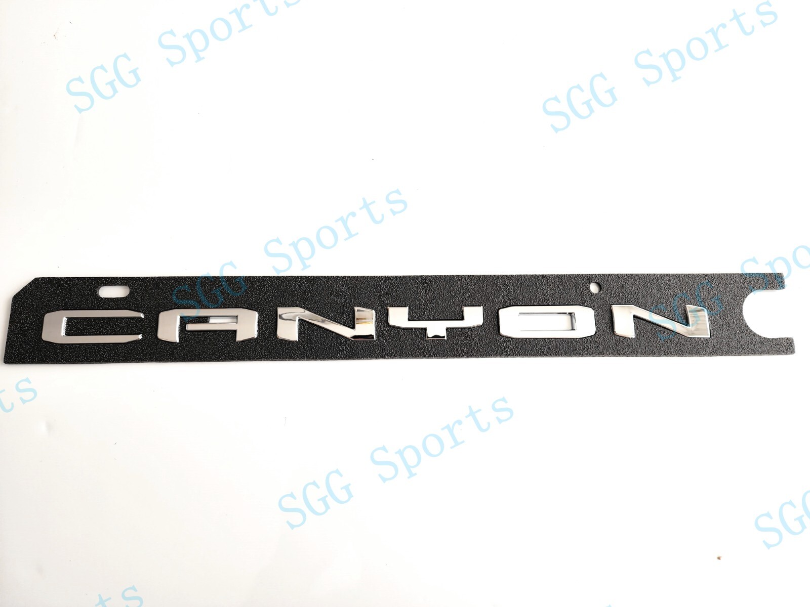 1PC Chrome Silver Rear Tailgate Canyon Emblem Badge Fit 2023-2025 GMC Canyon