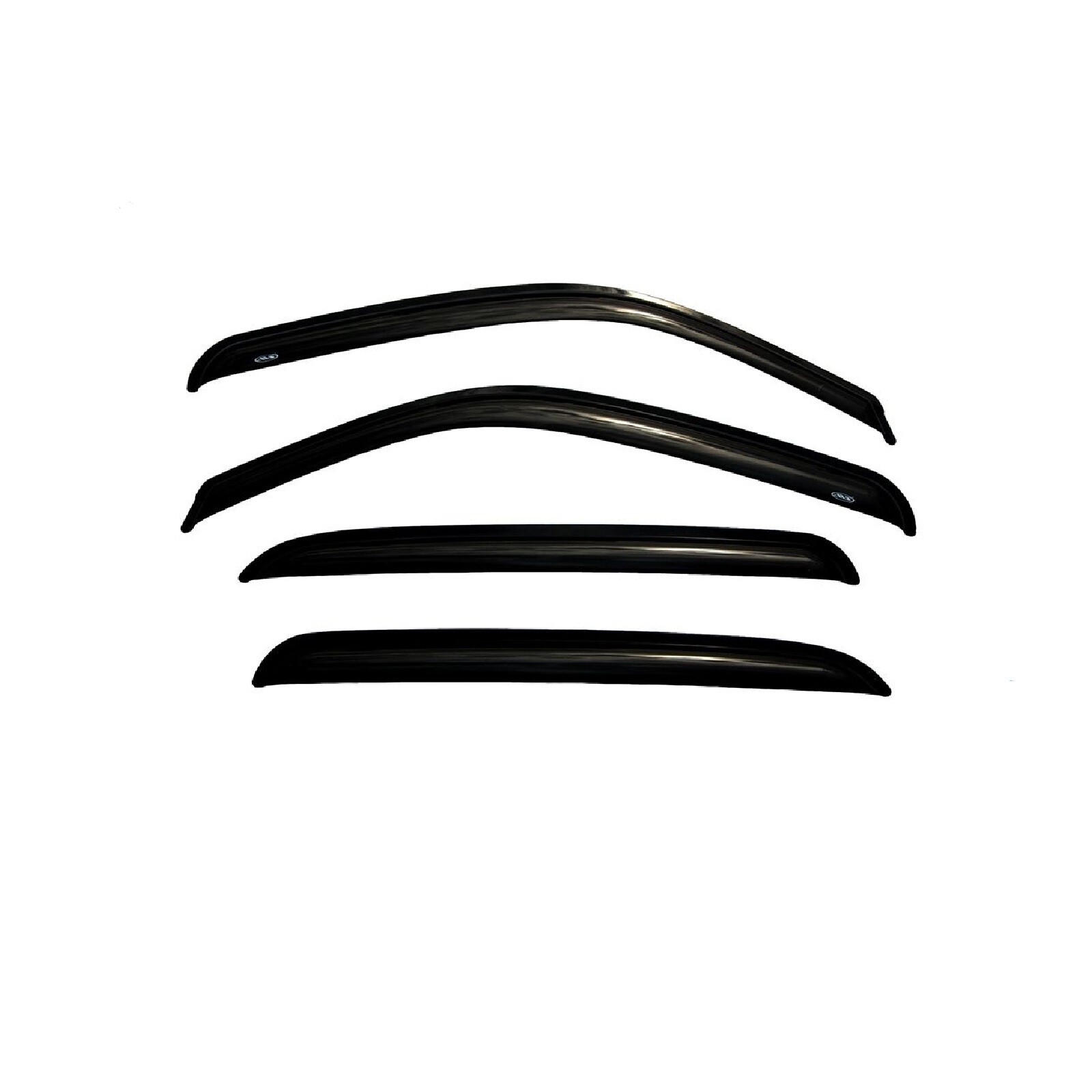 AVS 94355 Set of Smoke Ventvisor Window Deflector for Silverado Sierra 1500 2500