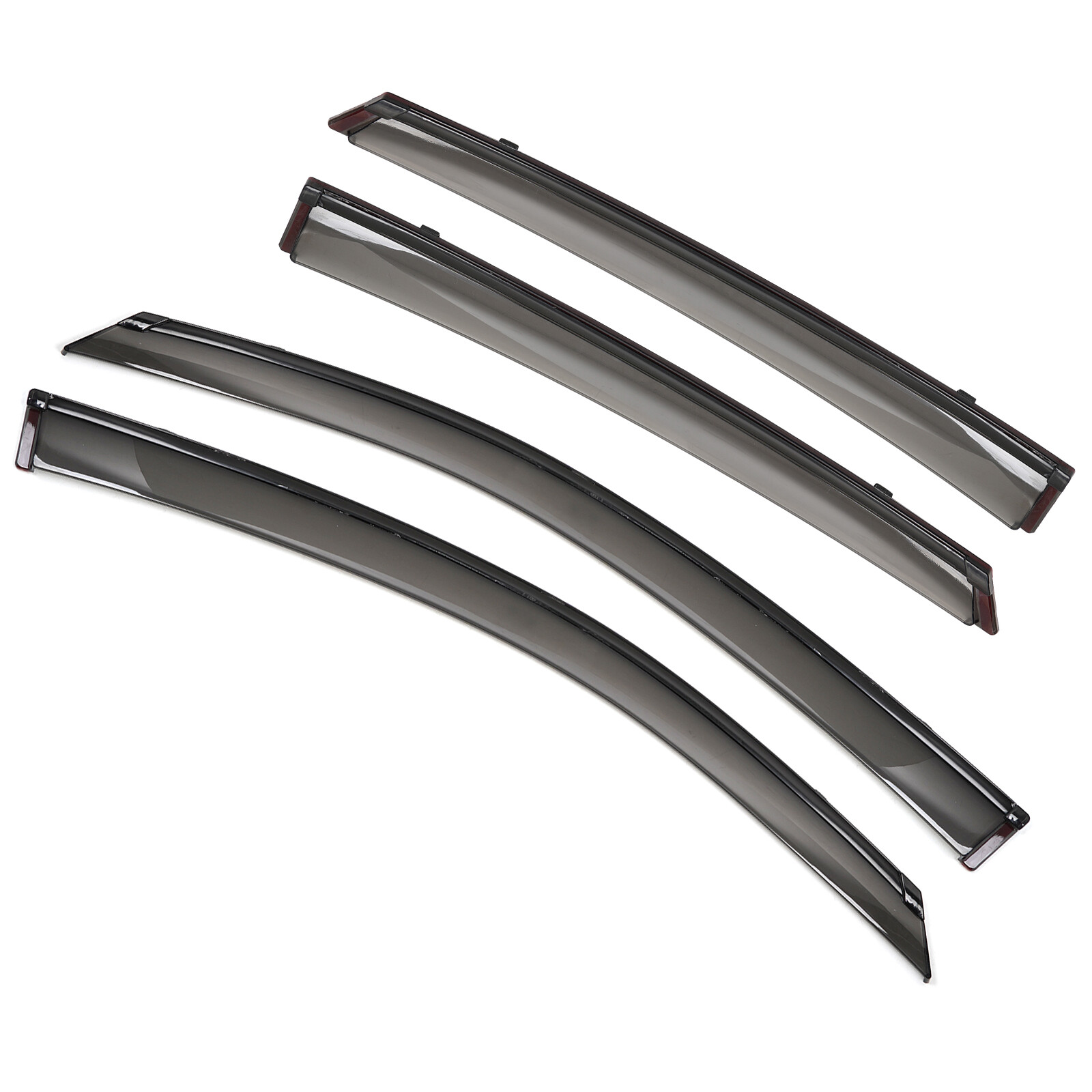 For 2016-2021 Honda Civic Sedan JDM 3D Style Tinted Window Visor Rain Guard