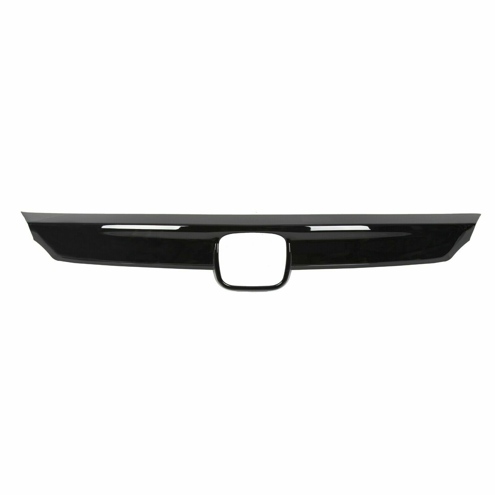 Gloss Black Front Grille Cover Grill Moulding Trim For Honda Accord 2018-2020