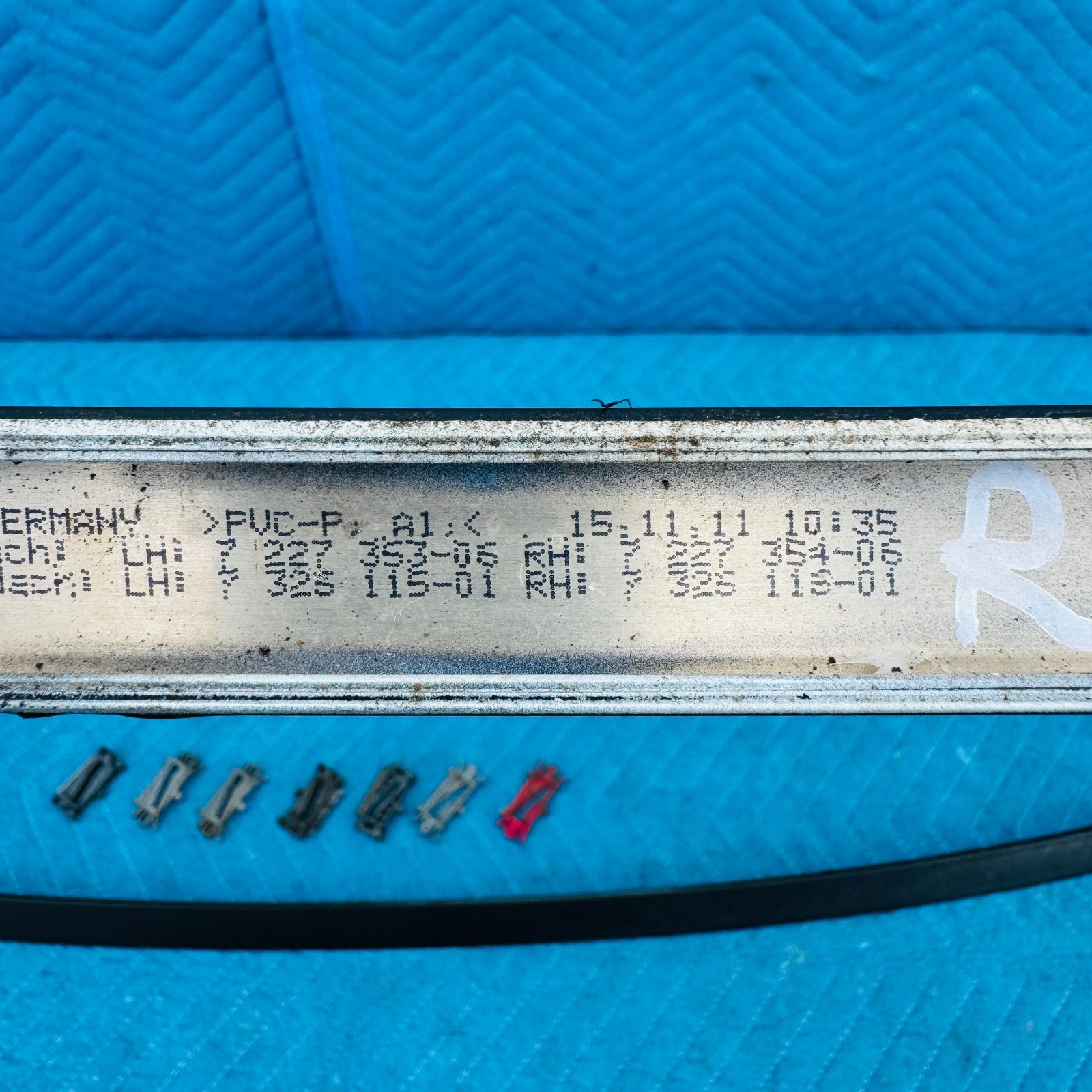 2012–2017 BMW 650i Roof Molding Trim Set Left & Right OEM 722735305 / 722735405