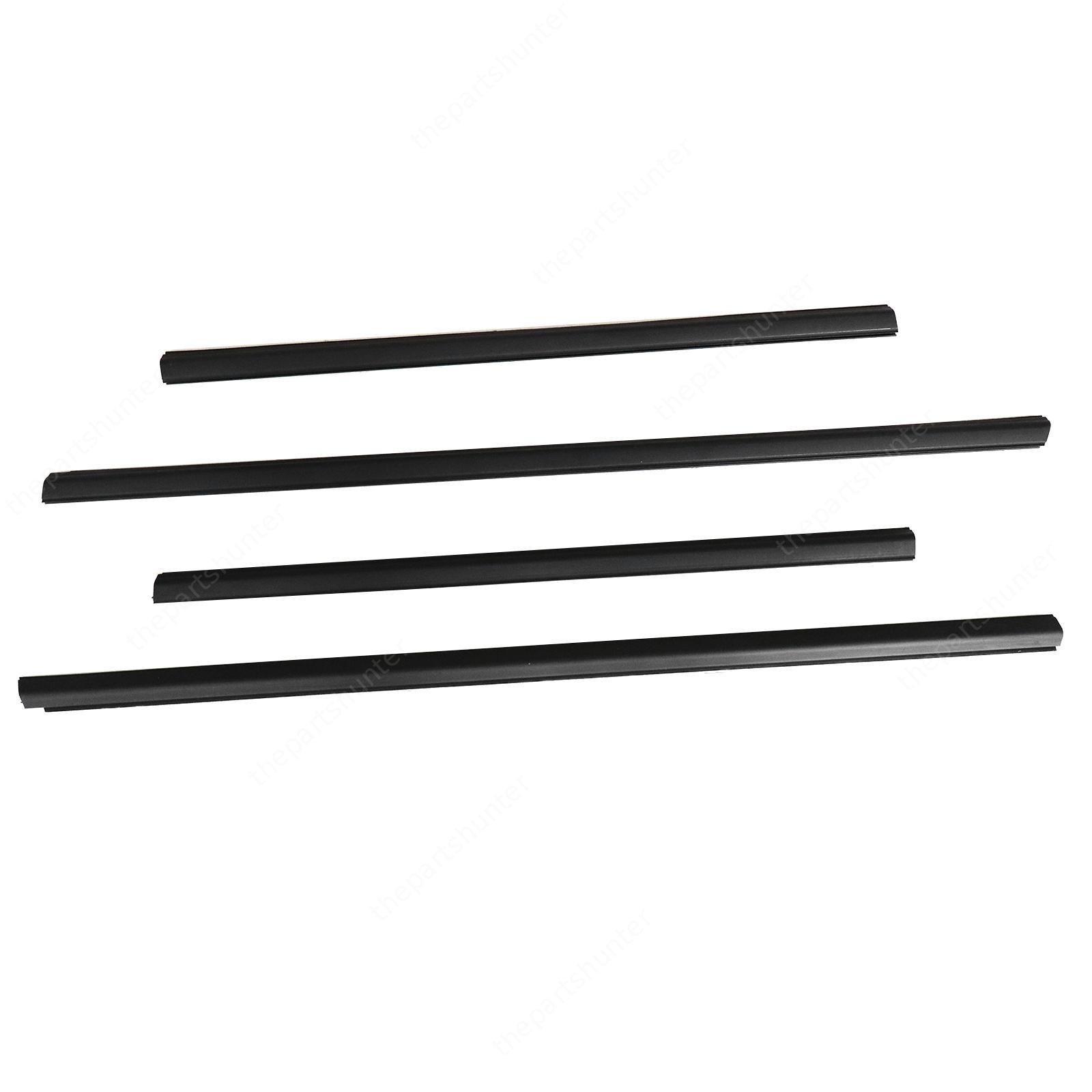 4pcs Door Belt Weather Strip Molding Seal For Honda Fit Jazz 2009-2013 USA