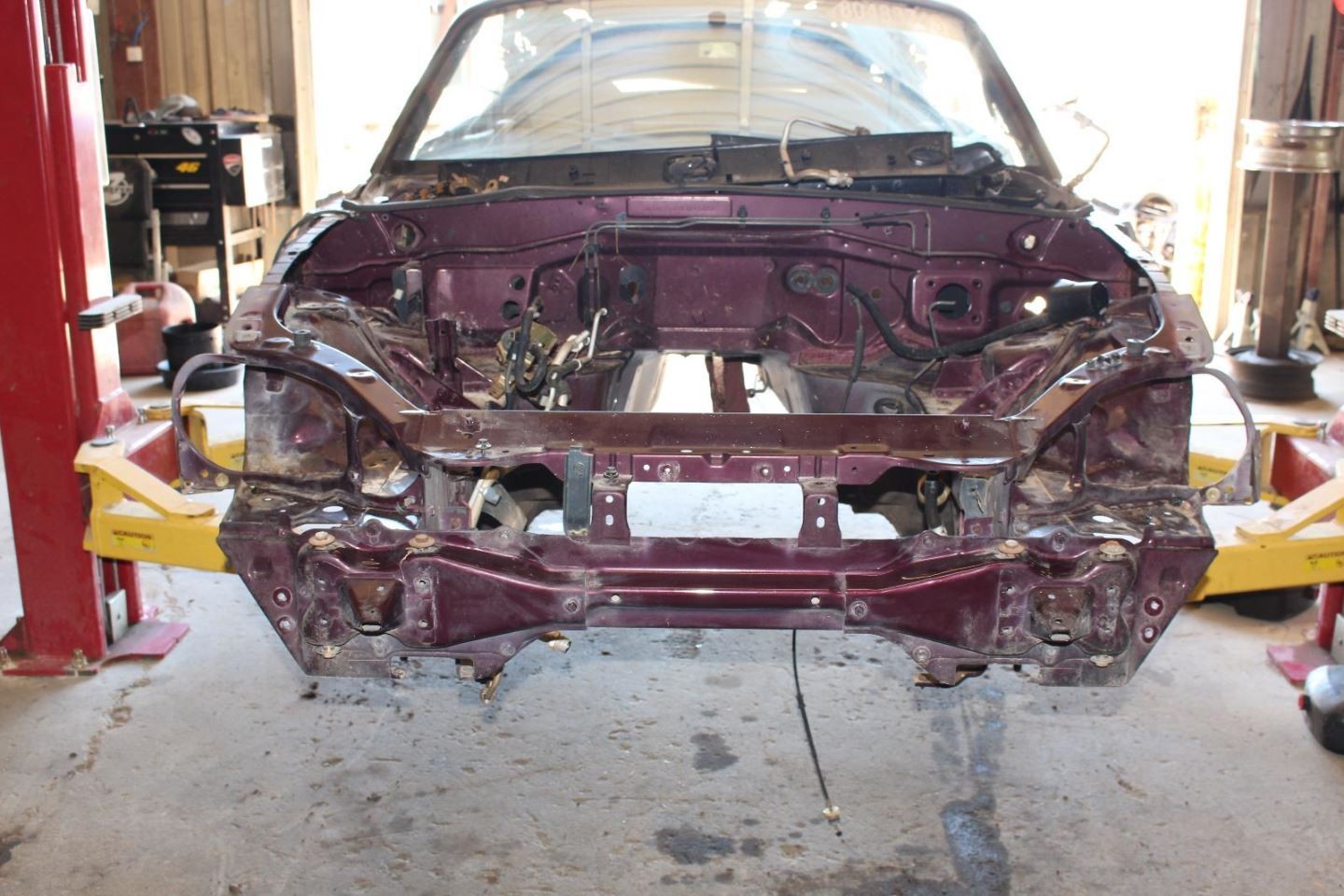 99-05 Mazda Mx-5 Miata NB Front Radiator Core Support Cut