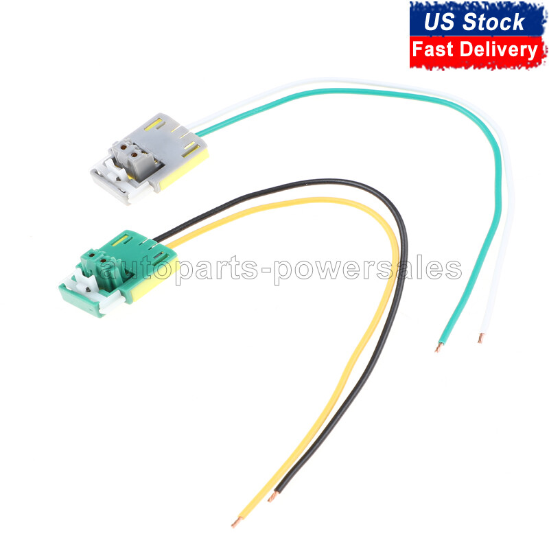 2pcs Driver Clock Spring Plug Connector For 2016 2017 2018 2019 Honda Civic