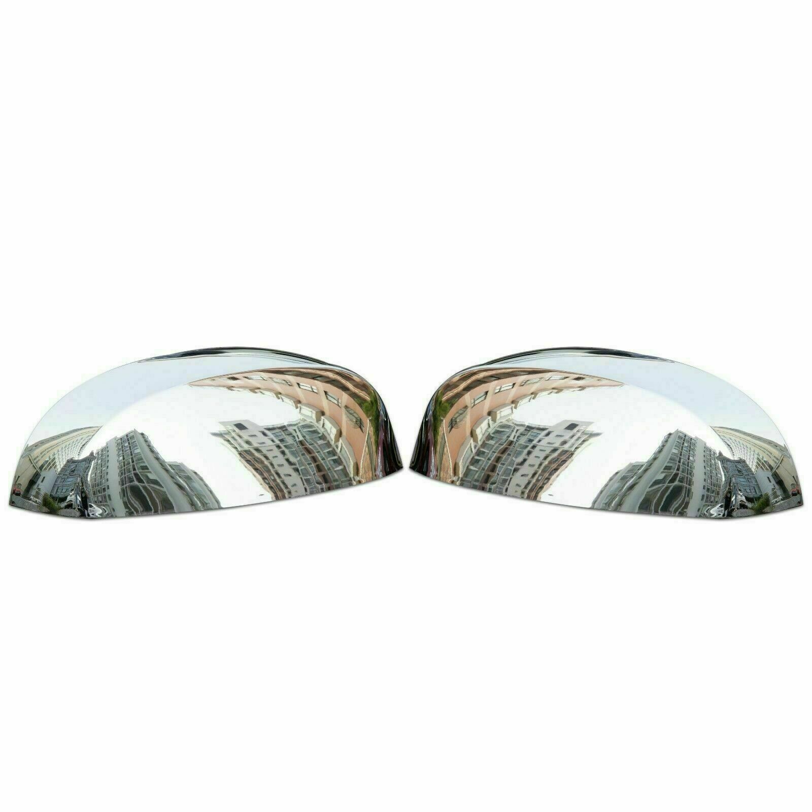 For 2007-2014 Chevy Silverado / GMC Sierra CHROME Top Mirrors Covers Replacement