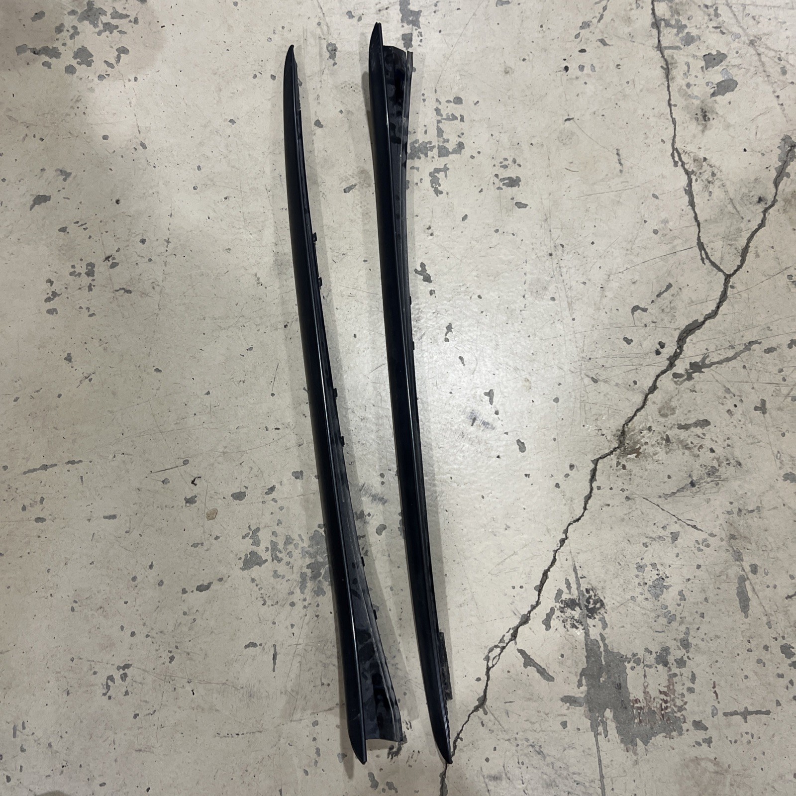 2009-2014 Acura TSX Passenger Driver Windshield Molding A Pillar Trim GREY OEM