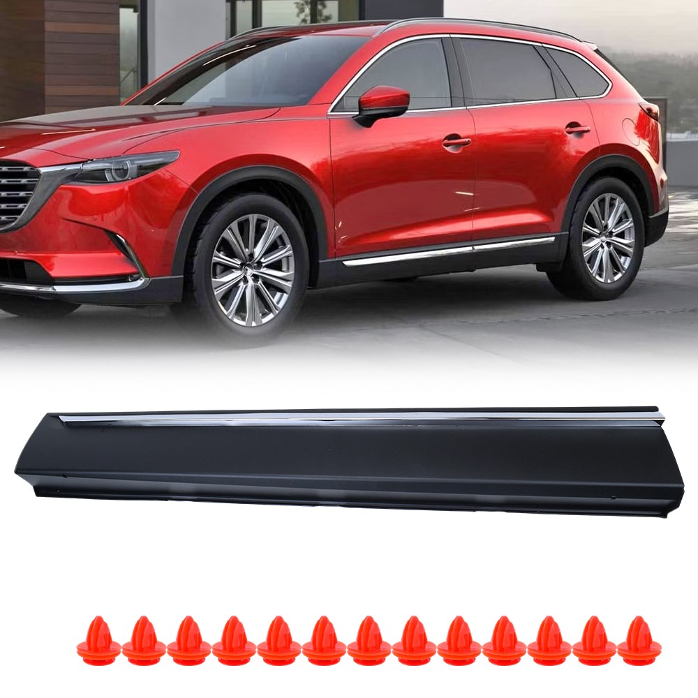 Front Door Lower Molding Left Driver Side For Mazda CX-9 2016-2023 TK4951RB0B