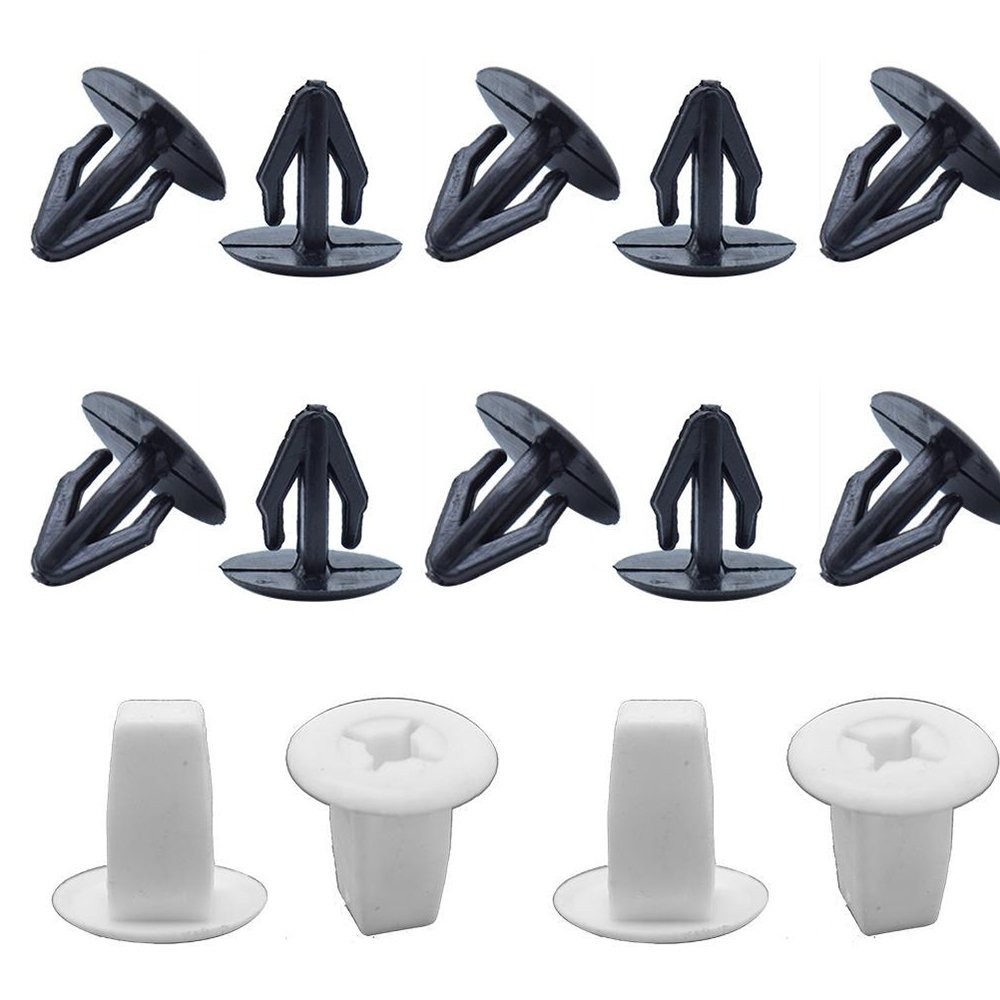 50Pcs Clips Under Engine Bumper Screws Retainer Rivets Fastener For Toyota Lexus