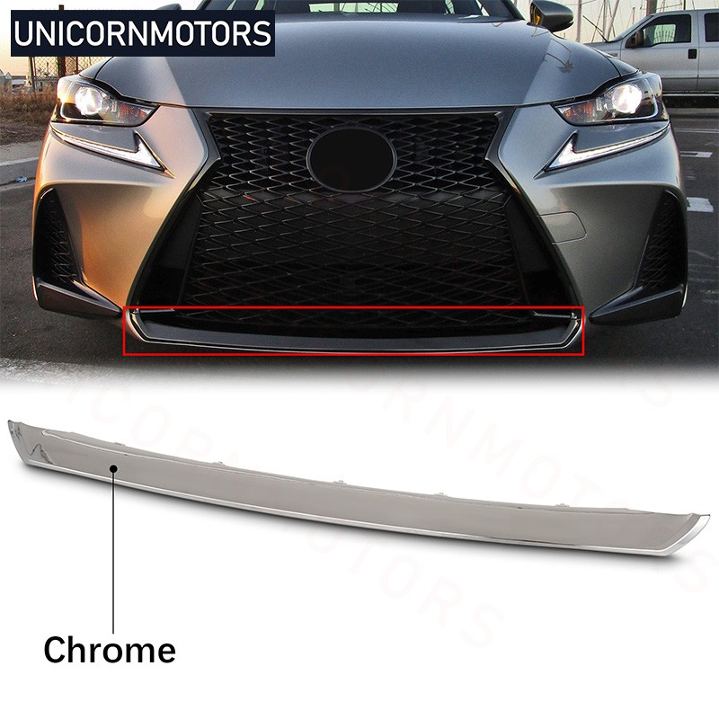 Front Bumper Lower Grille Trim Grill For Lexus IS300 IS350 2017-2020 5312253070