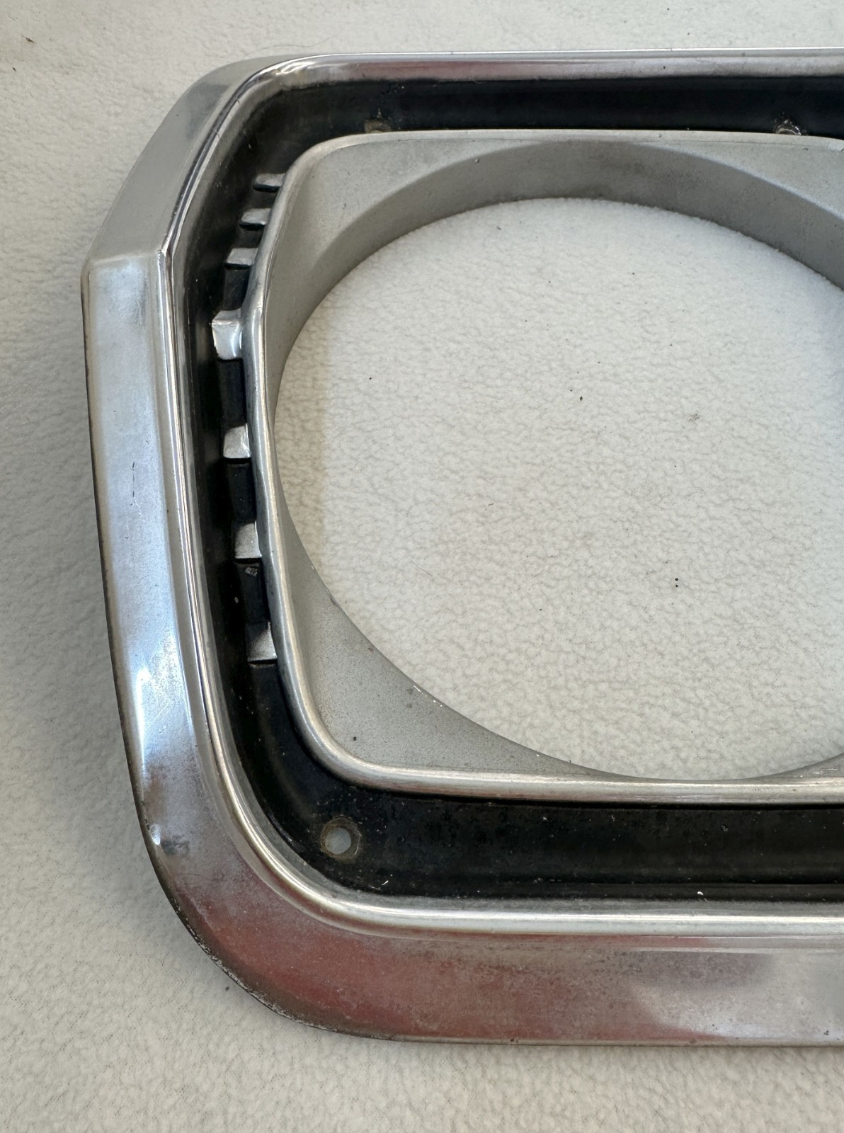 1966 Plymouth Belvedere II Satellite Headlight Bezels PAIR NICE 2dr Convertible