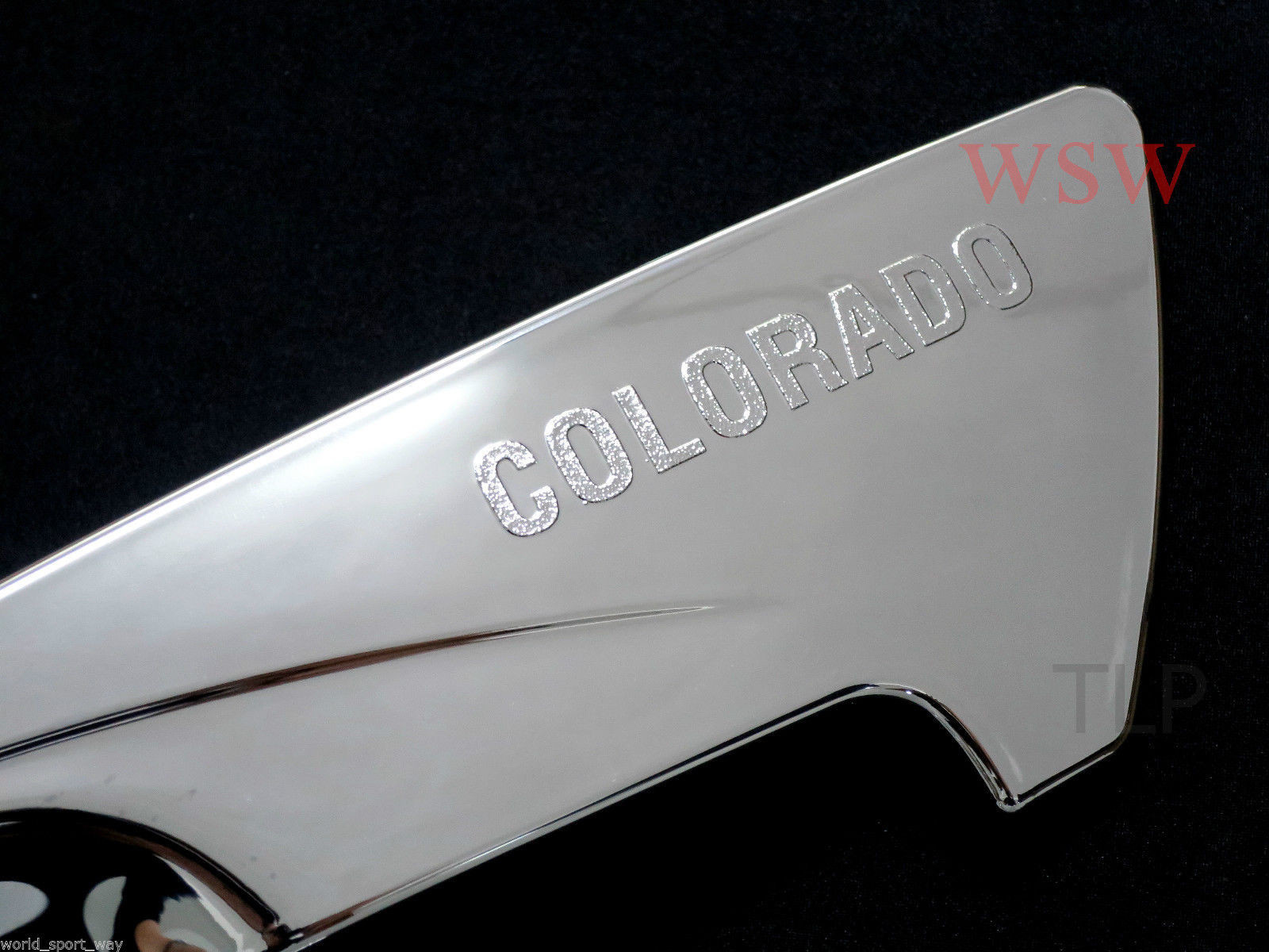 CHROME COVER DOOR HANDLE INSERT BOWL FOR CHEVROLET COLORADO 4DOORS 2012-2019 LTZ