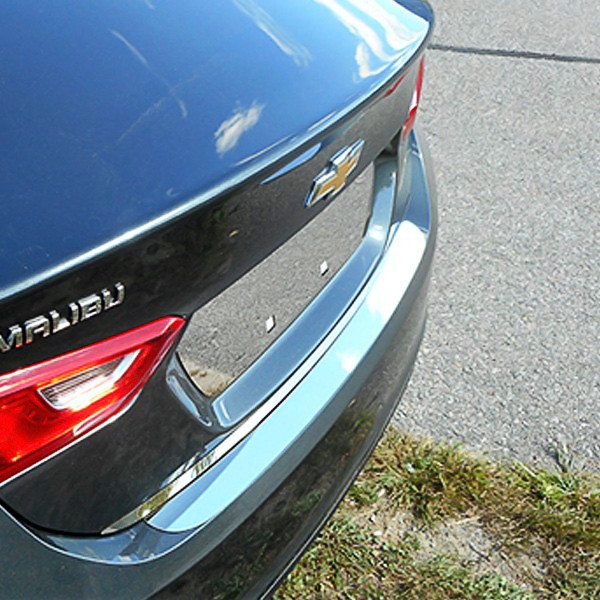 For Chevy Malibu 2016-2025 SAA RB56105 Polished Rear Bumper Trim Accent