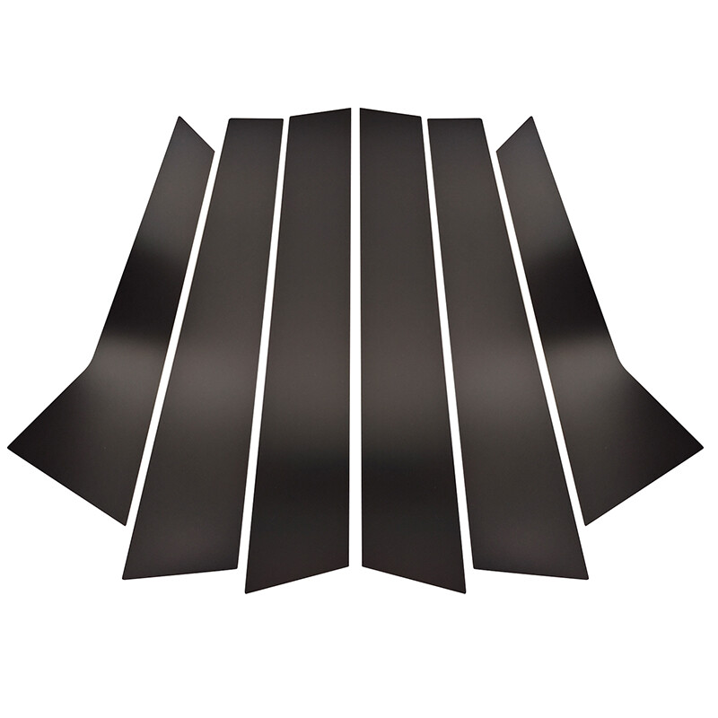 Window Trim Pillar Post Plastic Black For Porsche Macan 14-2022