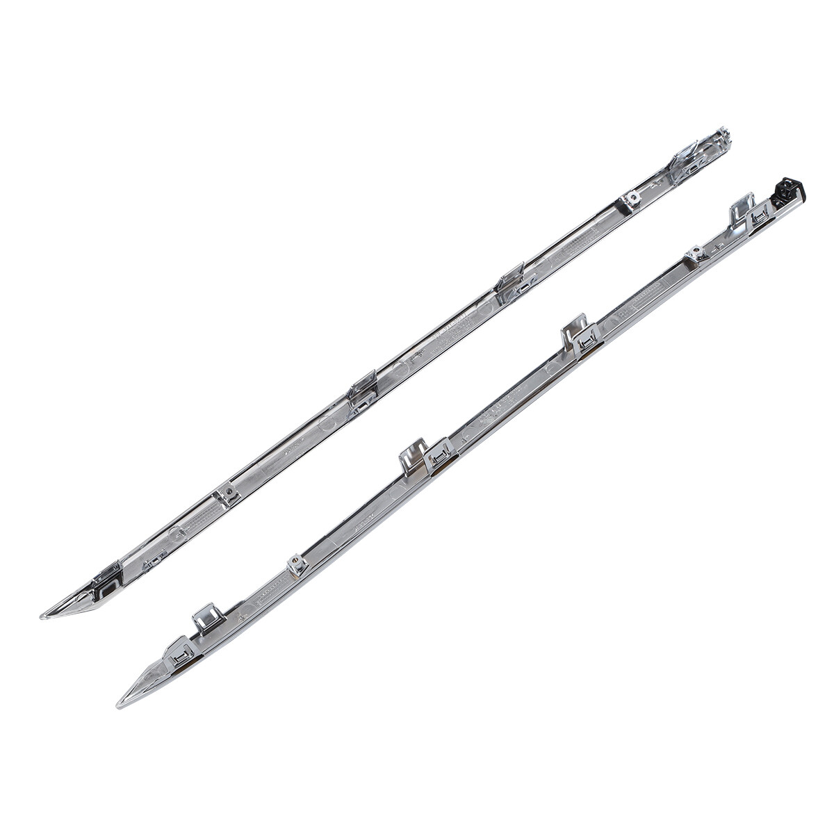 Chrome For Honda Accord 2018-2022 Left Right Rear Bumper Lower Molding Trim