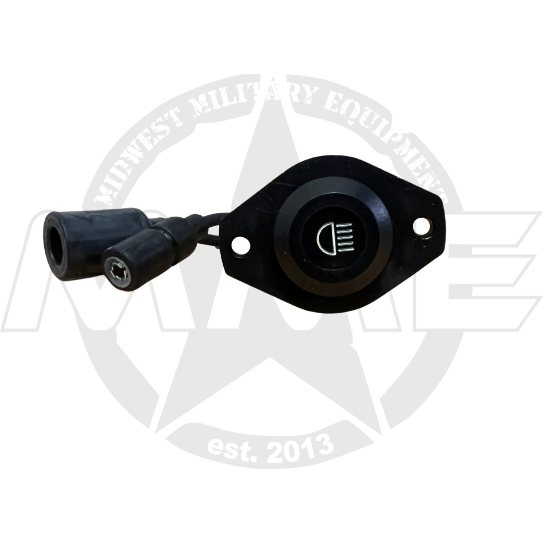 BLACK High Beam Indicator Light For HMMWV/Humvee