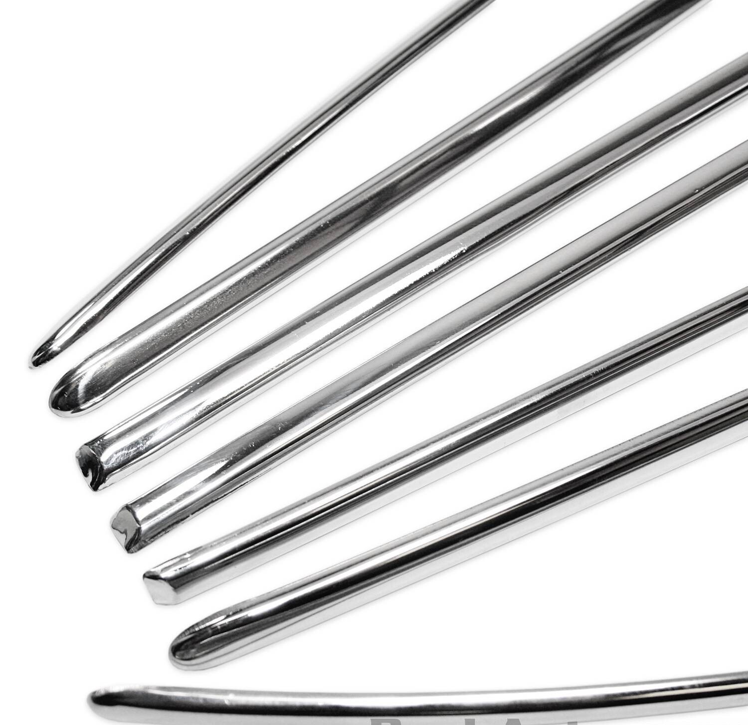 Molding Kit Exterior Trim VW Beetle 1967 (one year only) 7pc set STAINLESS STEEL