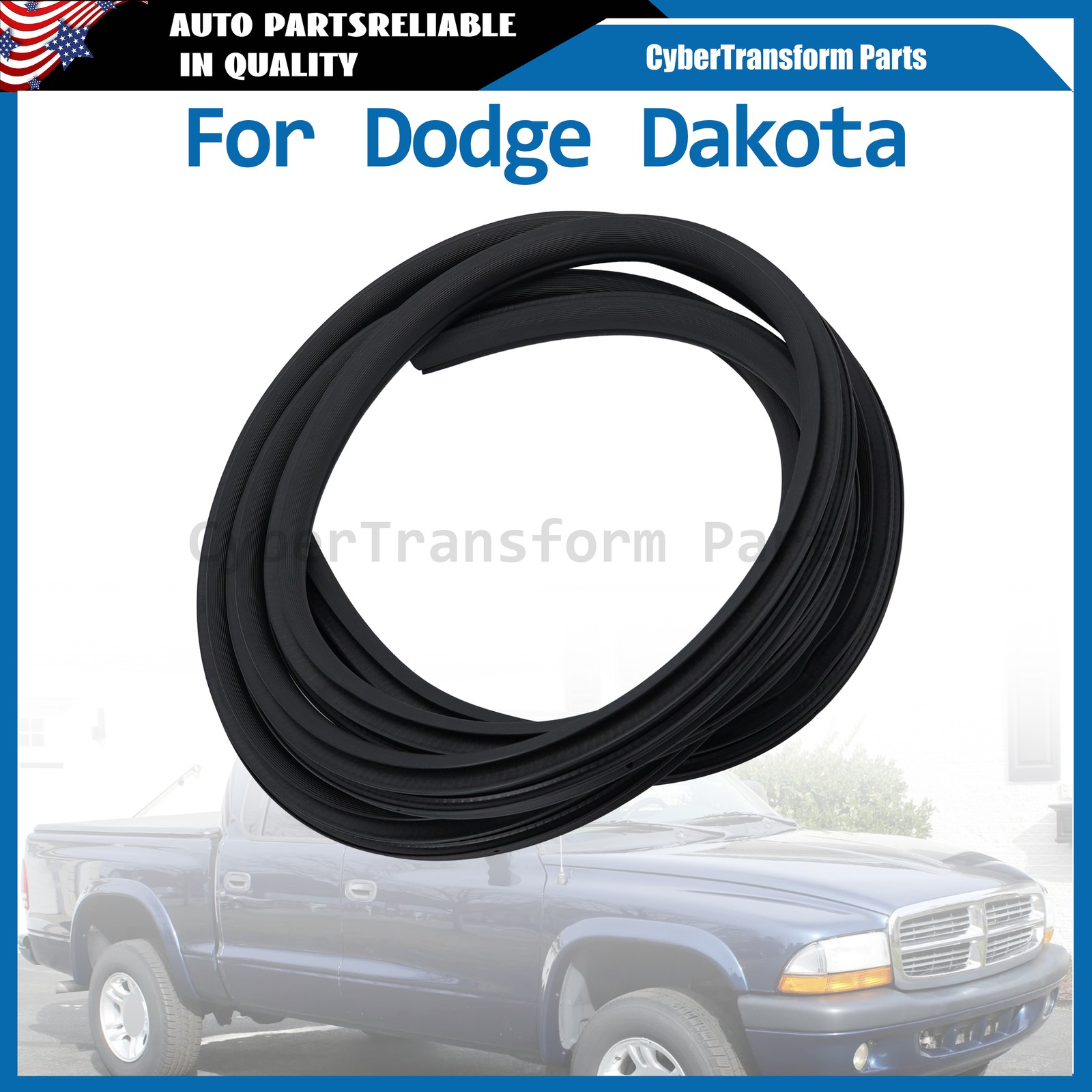For Dodge Dakota Left Or Right Front On Body Door Opening Weatherstrip Seal US