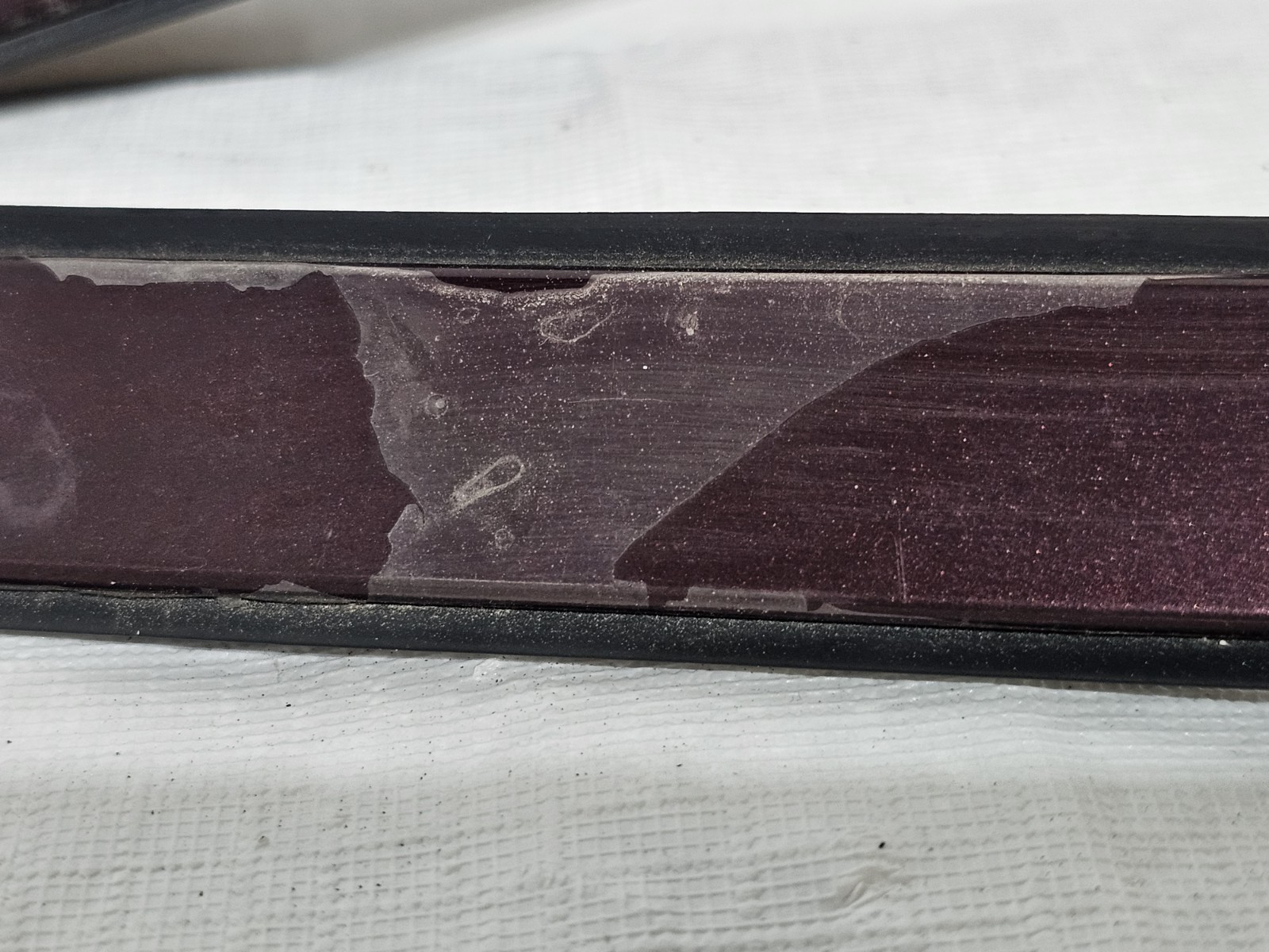 07-13 BMW 328i 335 E92 Left Right Roof Rail Drip Molding Strip Trim Barbera OEM