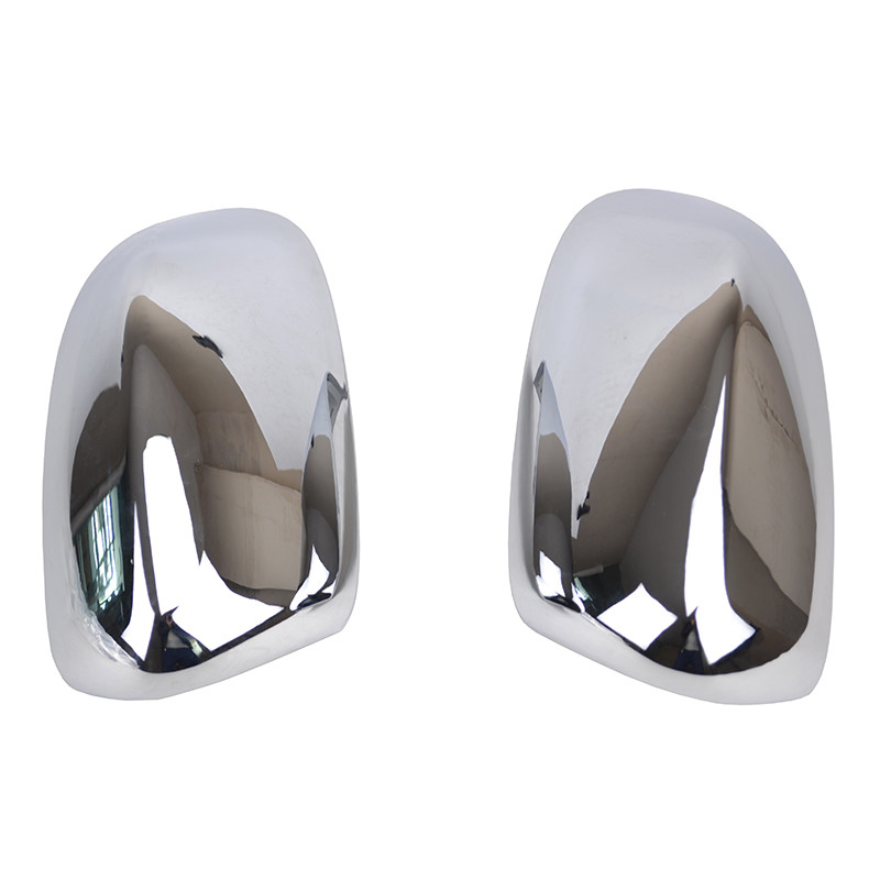 Chrome Side Door Rearview Mirror Cover Trim Cap Overlay For Jeep Cherokee 14-18