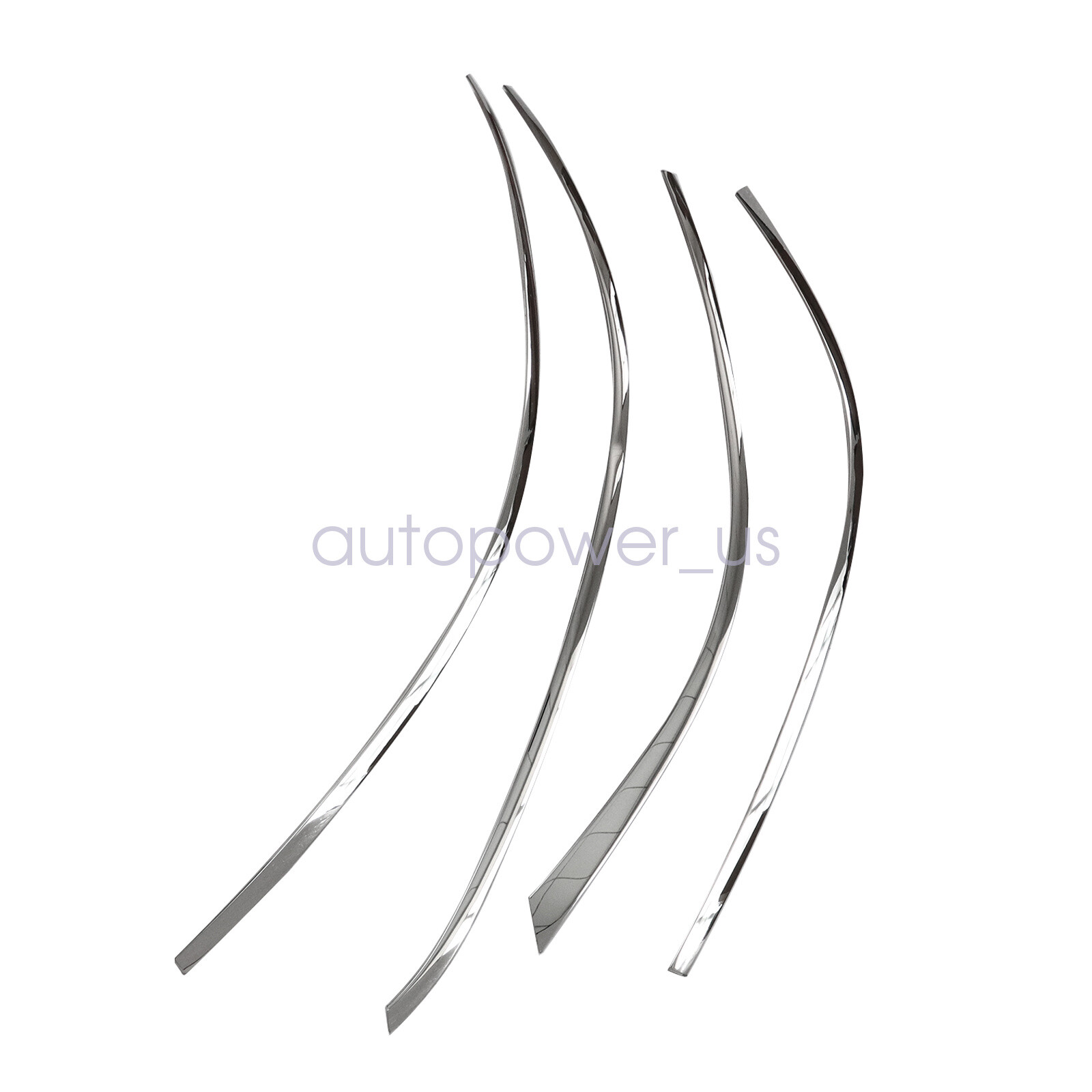 Fit For 13-15 Chevrolet Malibu Side Window Upper Molding Trims Decoration Strips