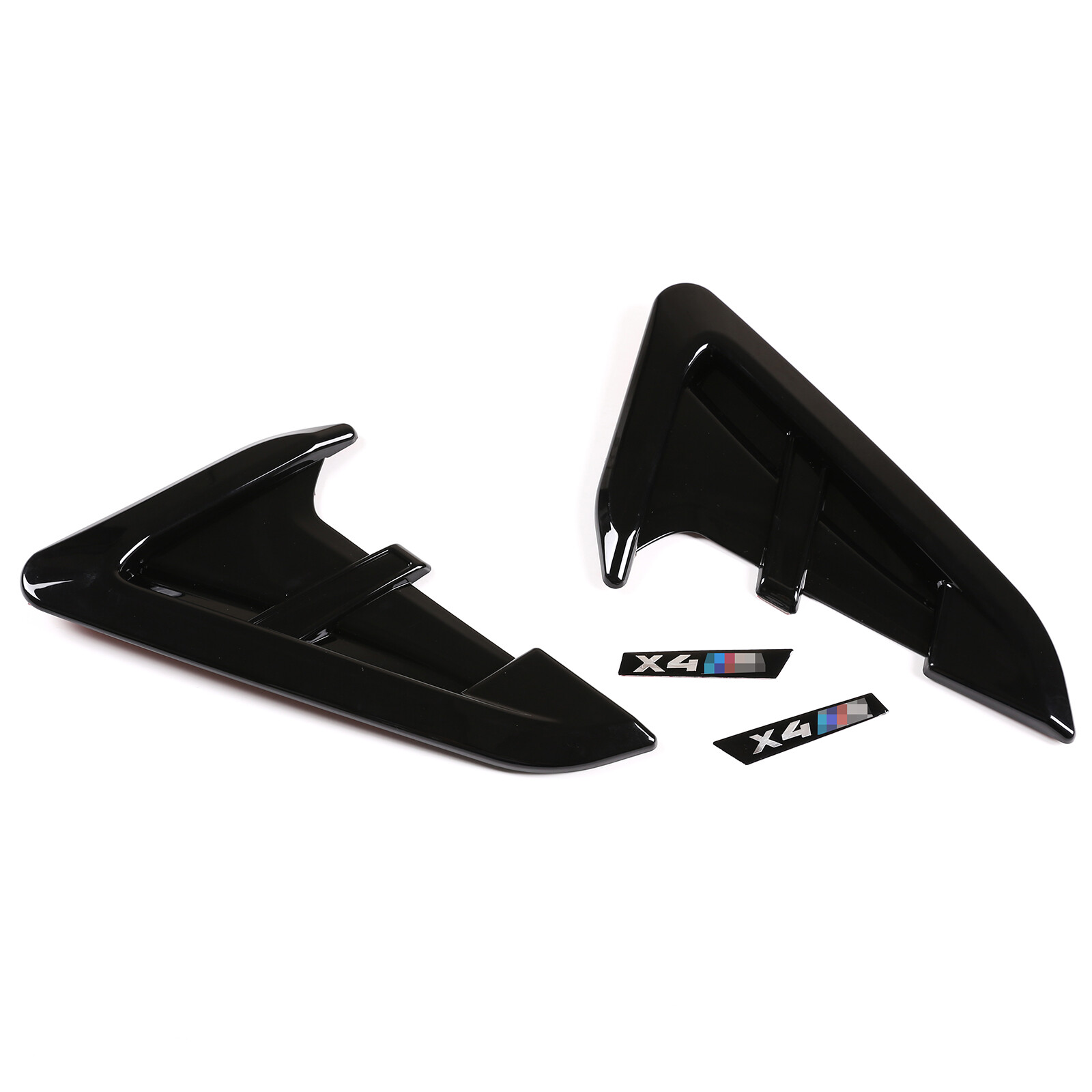 Gloss Black Front Fender Parts Replace Fits BMW X4 F98 2019 Onwards