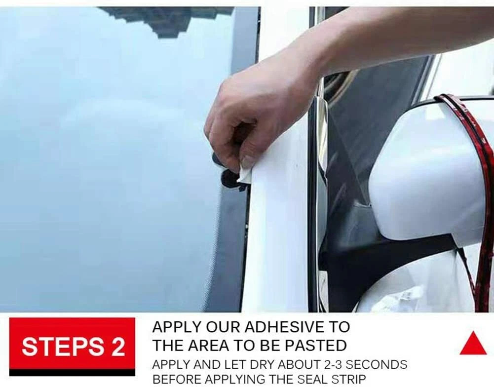 6M/20FT Car Rubber Front Rear Windshield Panel Seal Strip Sealed Moulding Trim