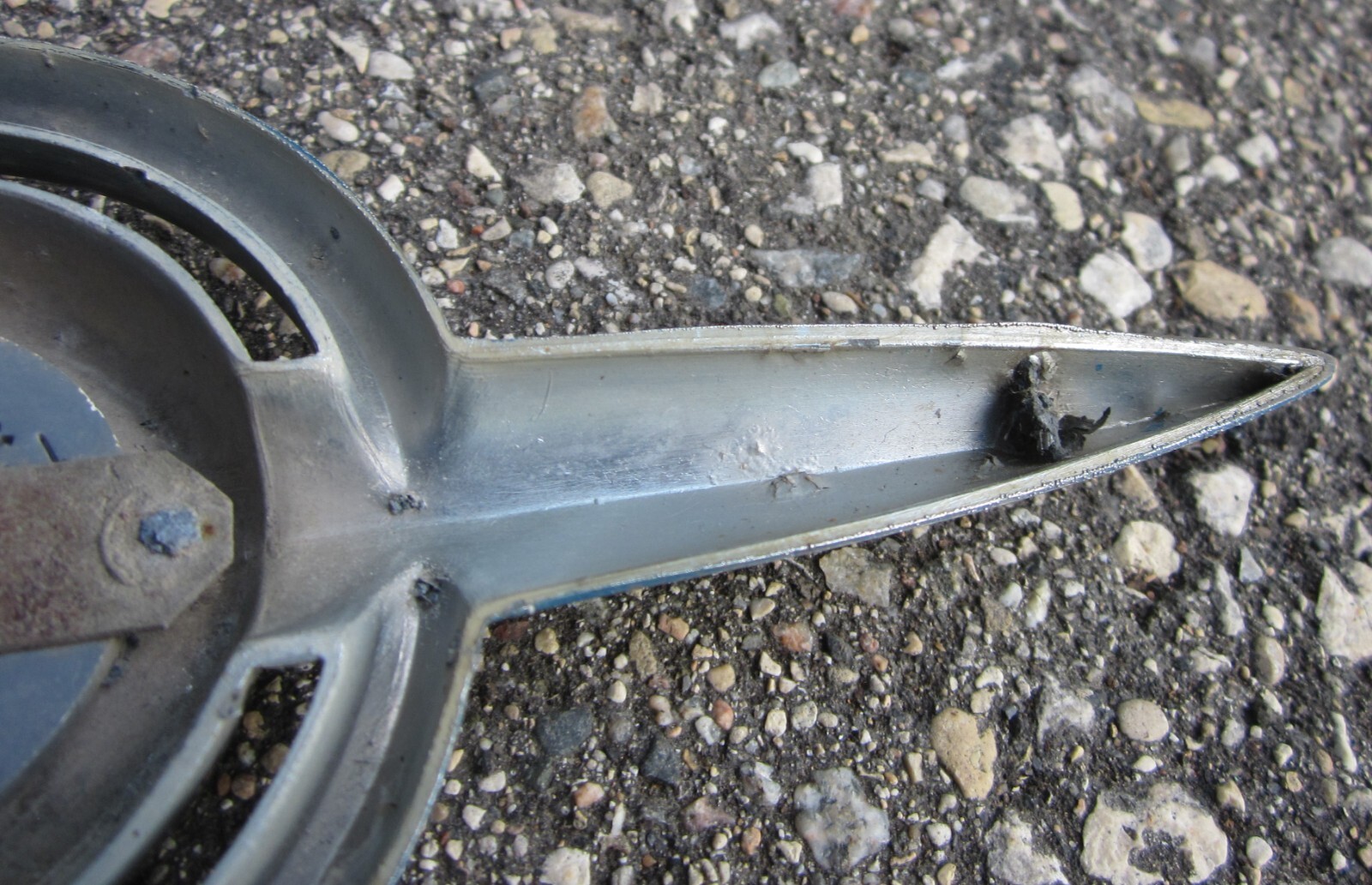 1960 Frontenac Front Fender Emblem Trim Used Orig Canada Falcon Ranchero 60